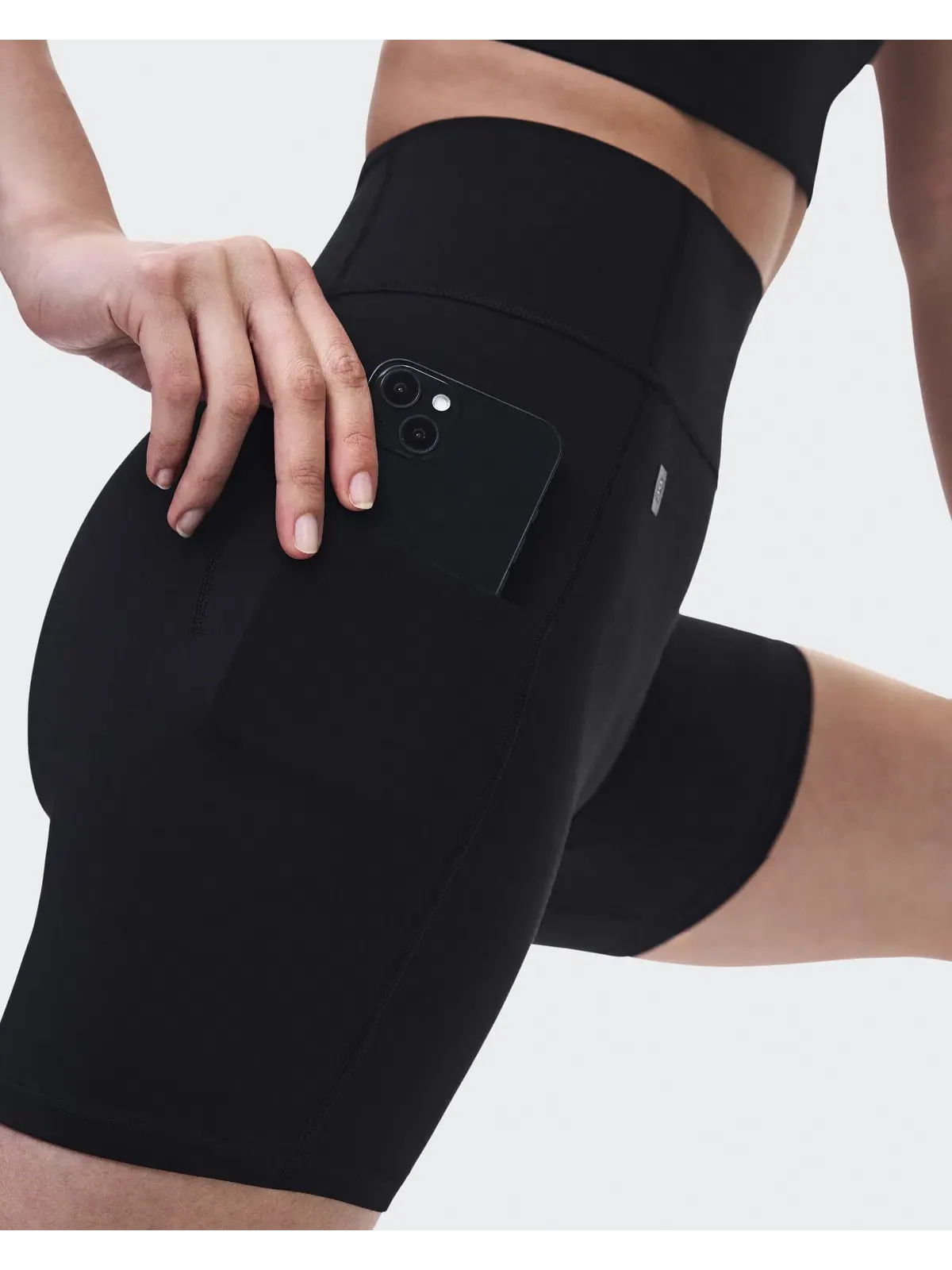 Женские леггинсы-шорты с высокой посадкой Studio Leggings Short 6" On — 7