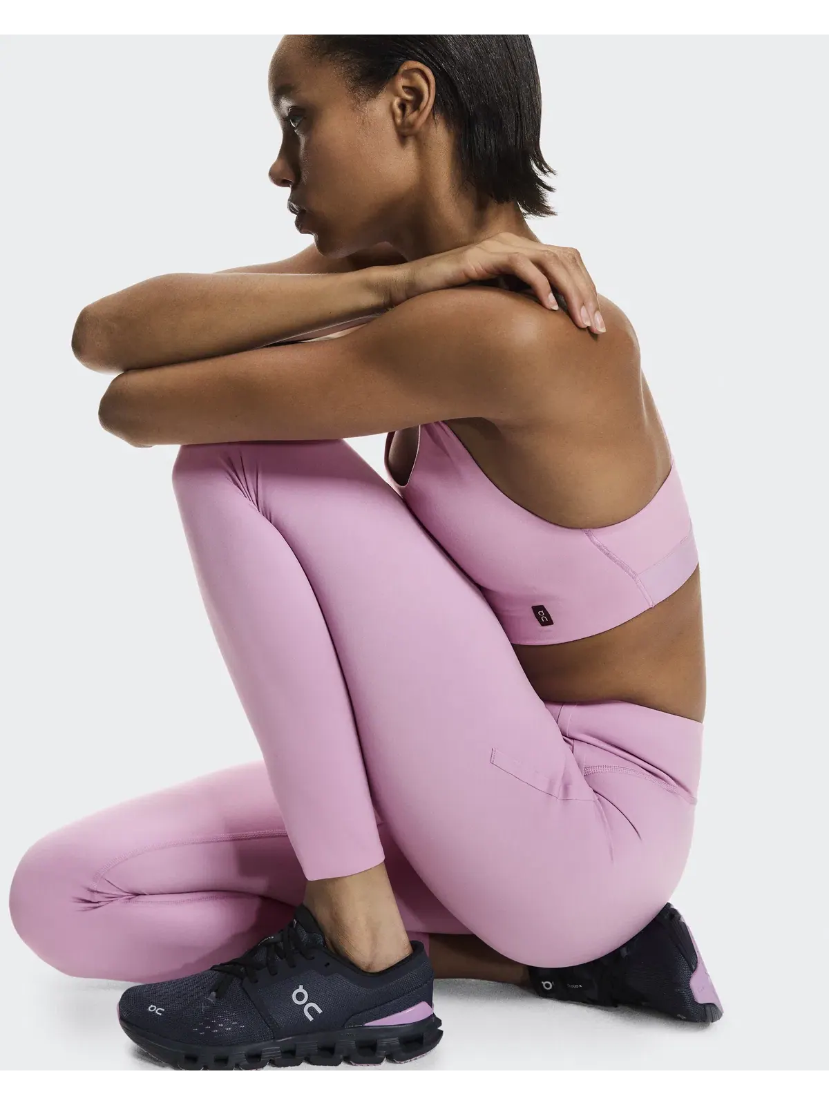 Женские леггинсы 7/8 с карманом Train Tights On, Sakura — 7