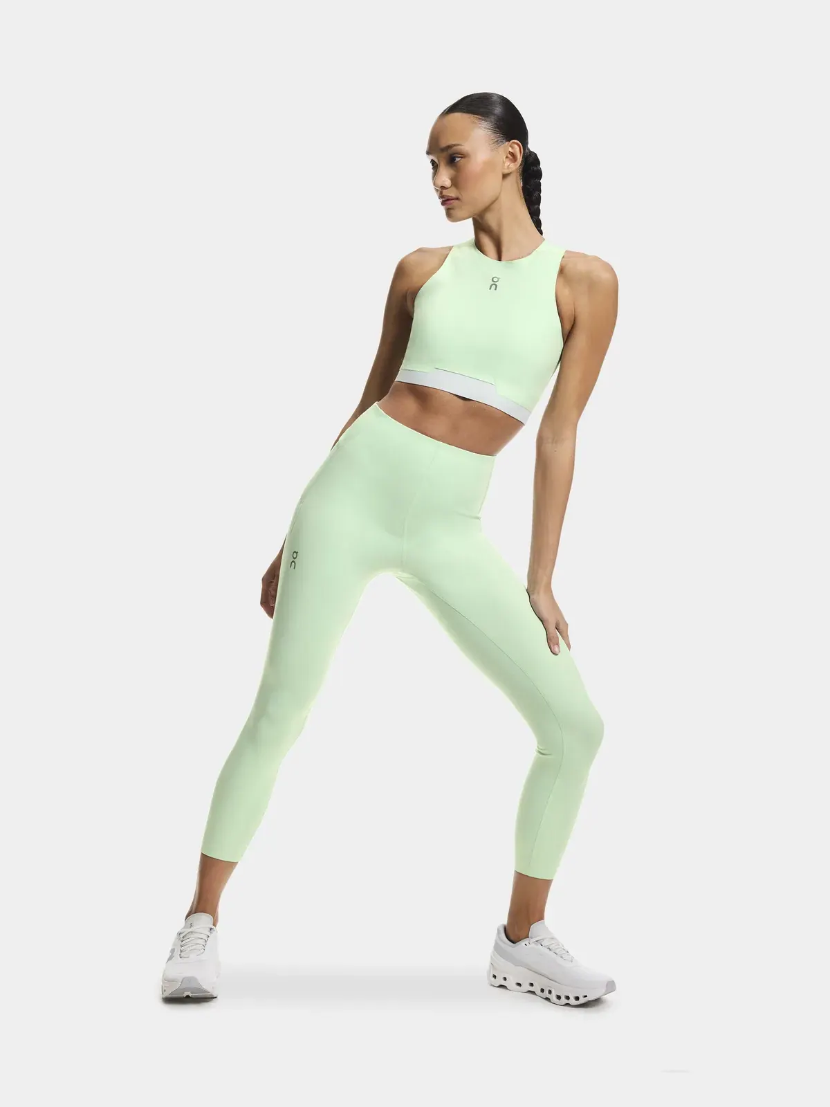 Женские леггинсы 7/8 с карманом Train Tights On, Creek — 5