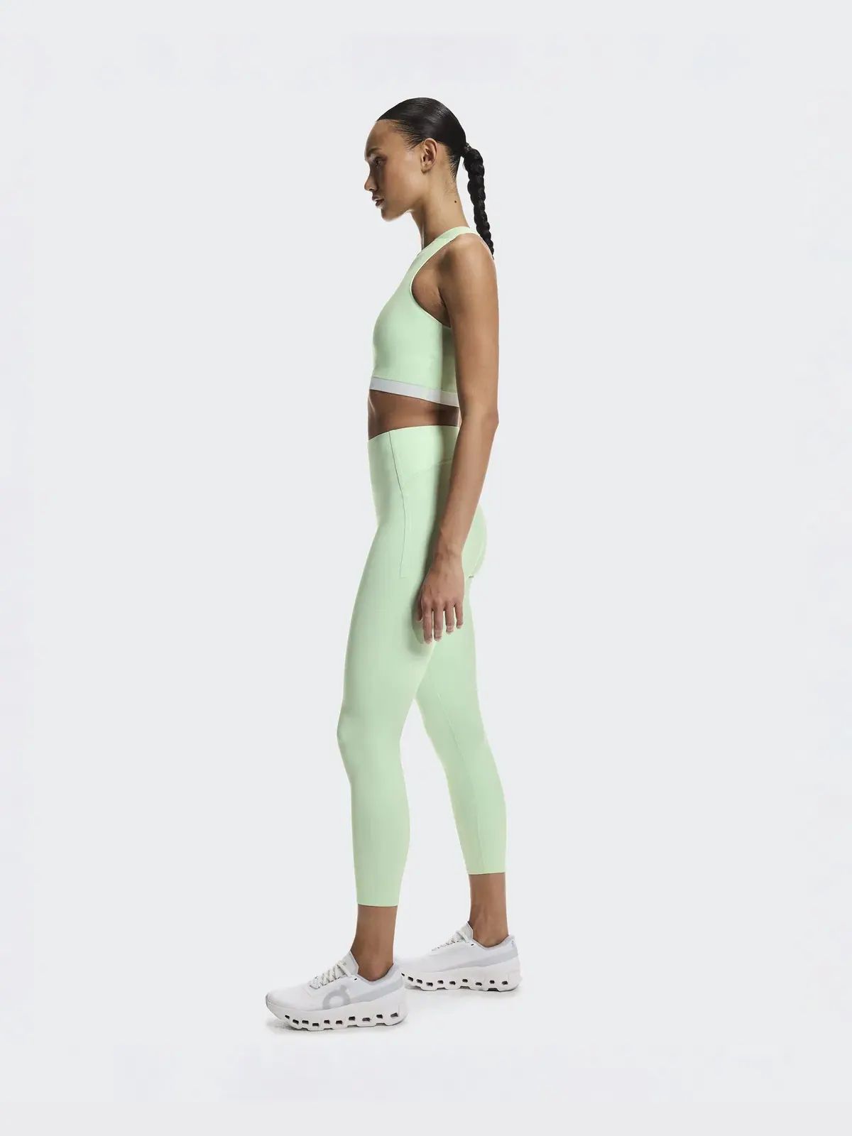 Женские леггинсы 7/8 с карманом Train Tights On, Creek — 7