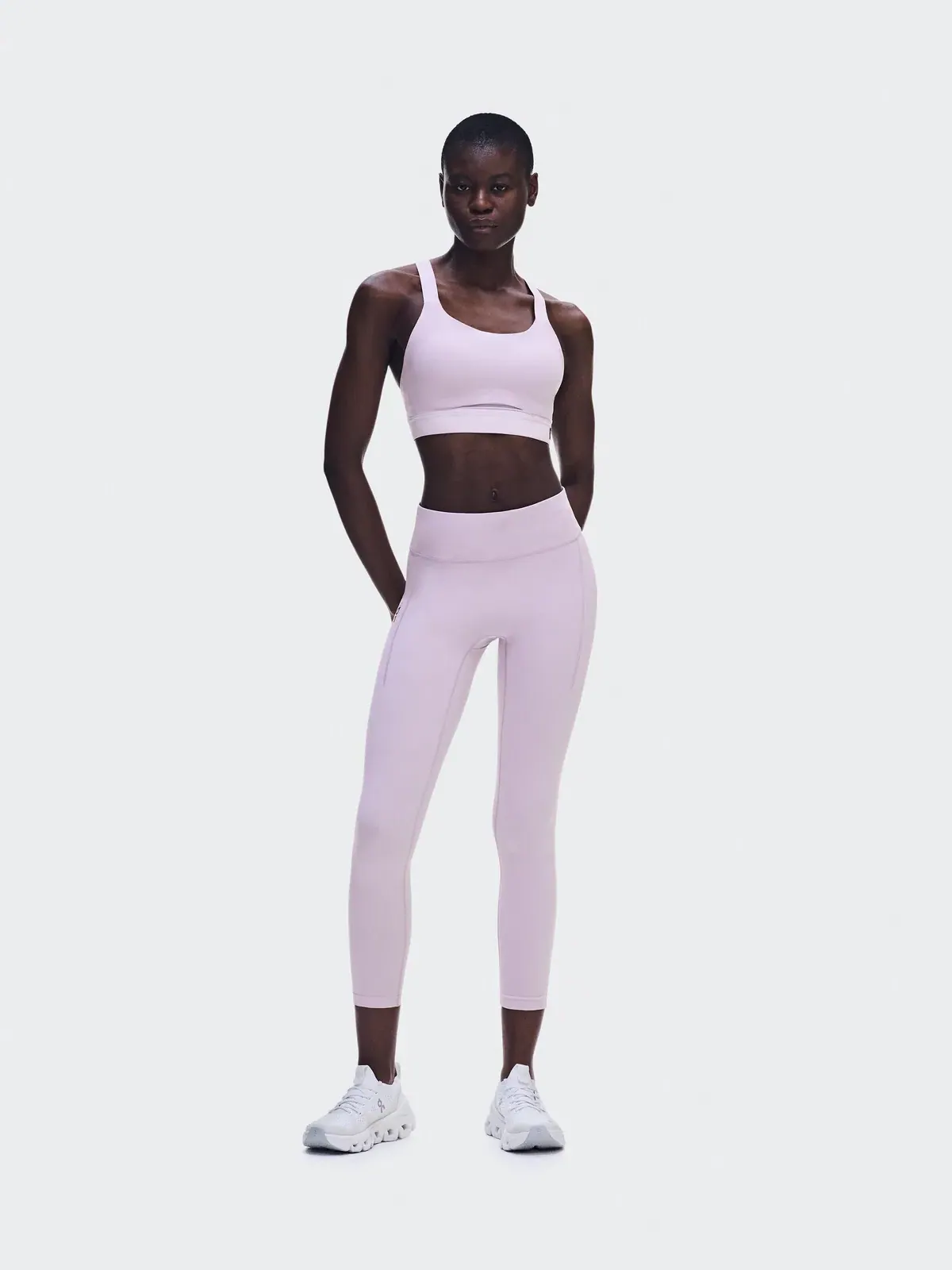 Женские леггинсы для бега 7/8 с приталенным кроем Performance Tights 7/8 On, Foxglove — 2