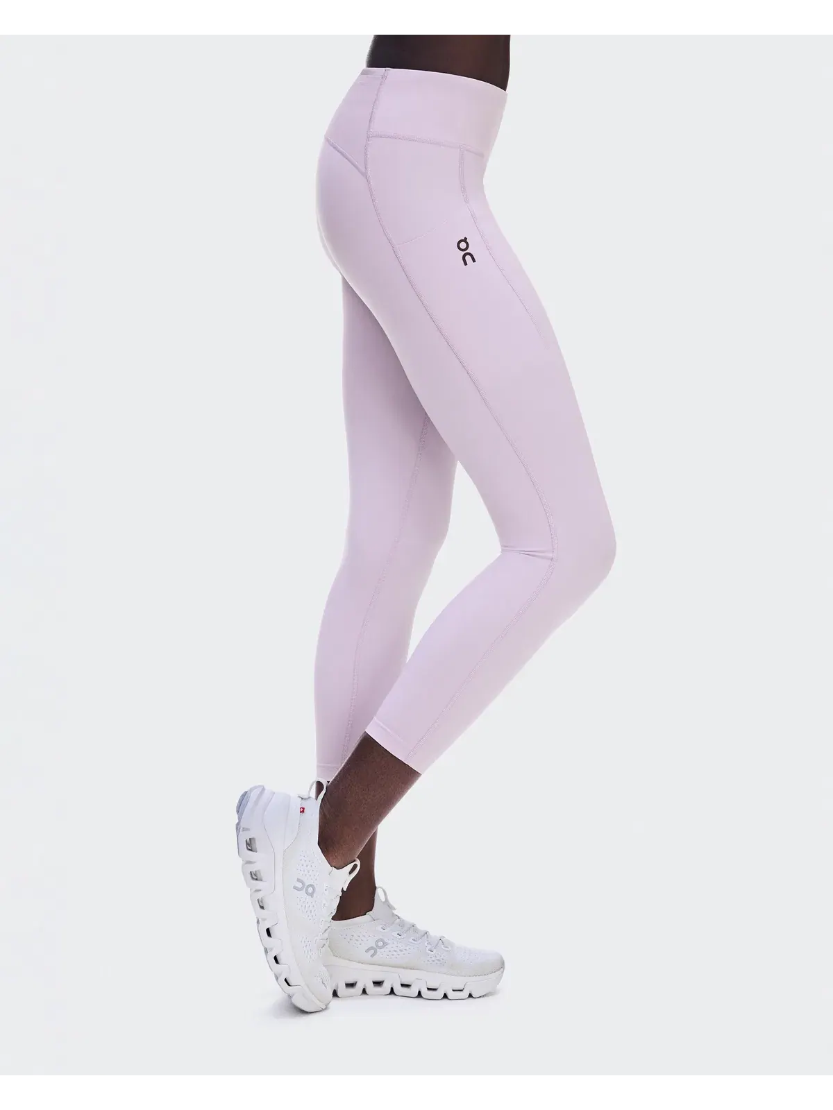 Женские леггинсы для бега 7/8 с приталенным кроем Performance Tights 7/8 On, Foxglove — 5