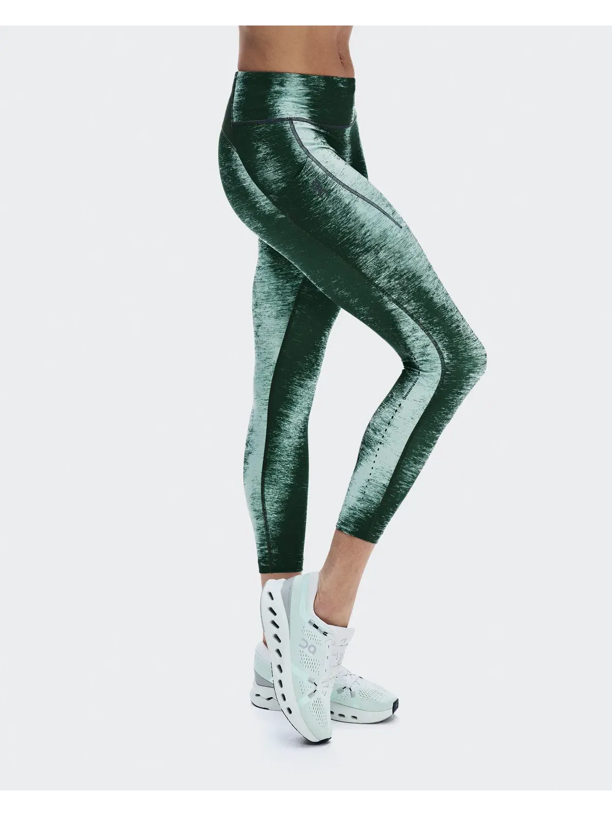 Женские леггинсы для бега с принтом Performance Tights Terra On, Cove Kaitoke — 3