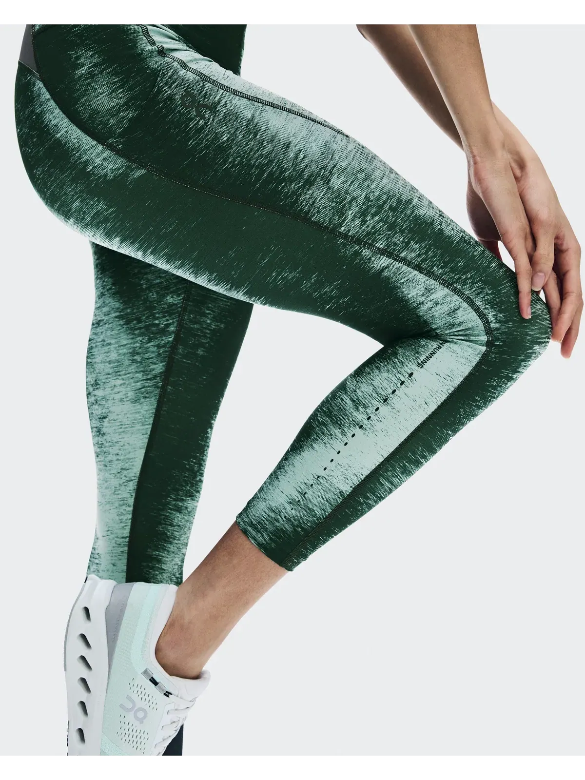 Женские леггинсы для бега с принтом Performance Tights Terra On, Cove Kaitoke — 7