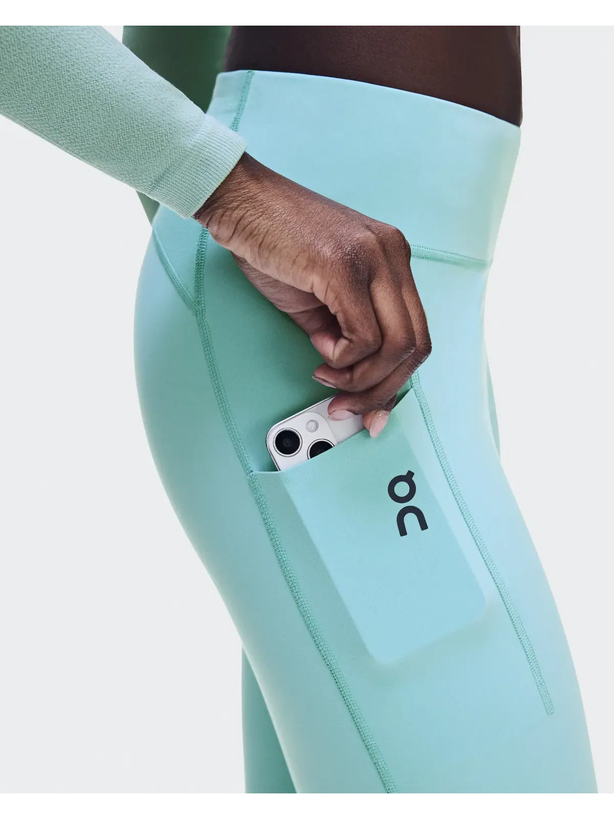 Женские леггинсы для бега 7/8 с приталенным кроем Performance Tights 7/8 On — 9