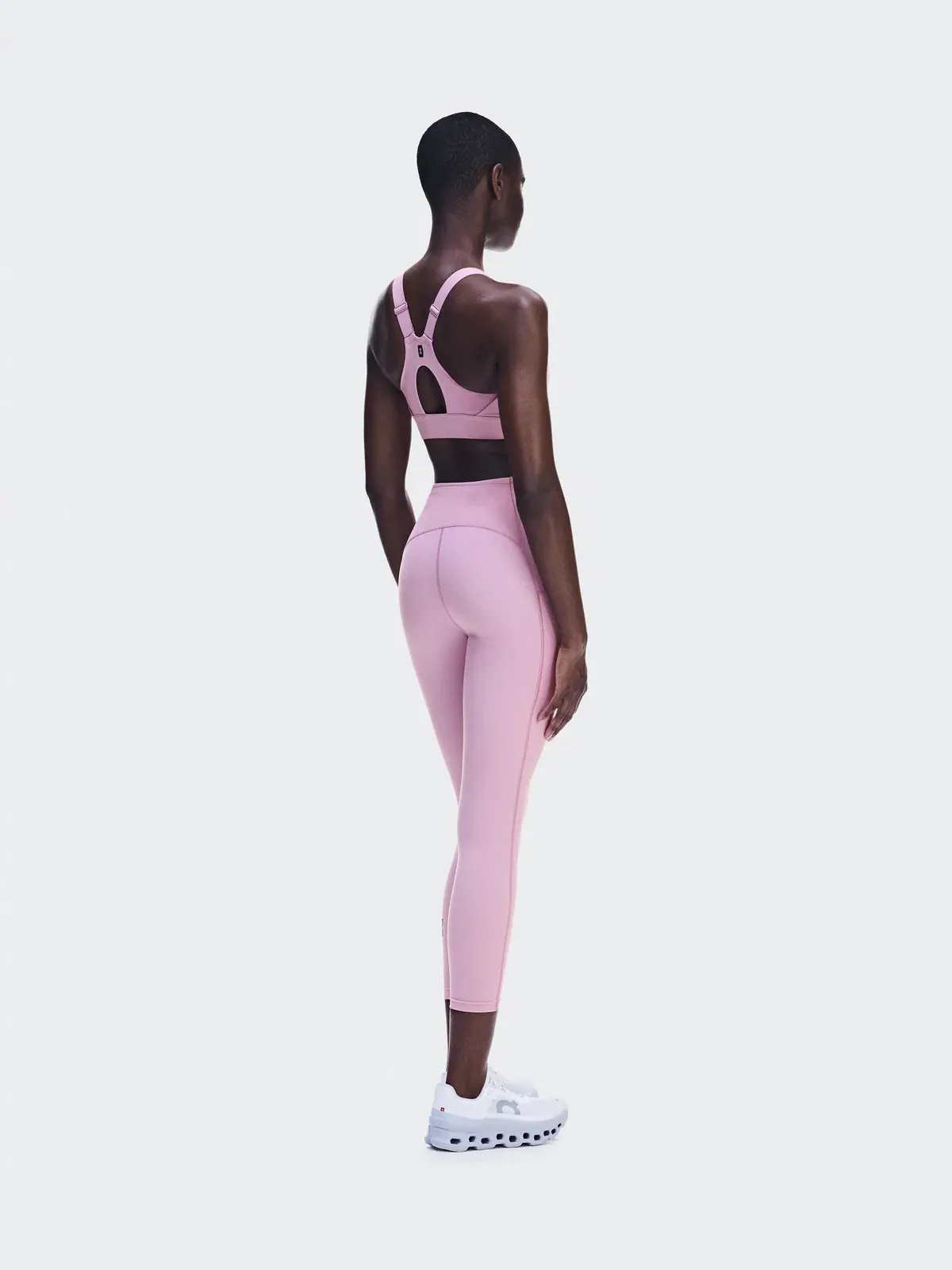 Женские леггинсы для бега 7/8 с карманами Performance Tights 7/8 On, Sakura — 4