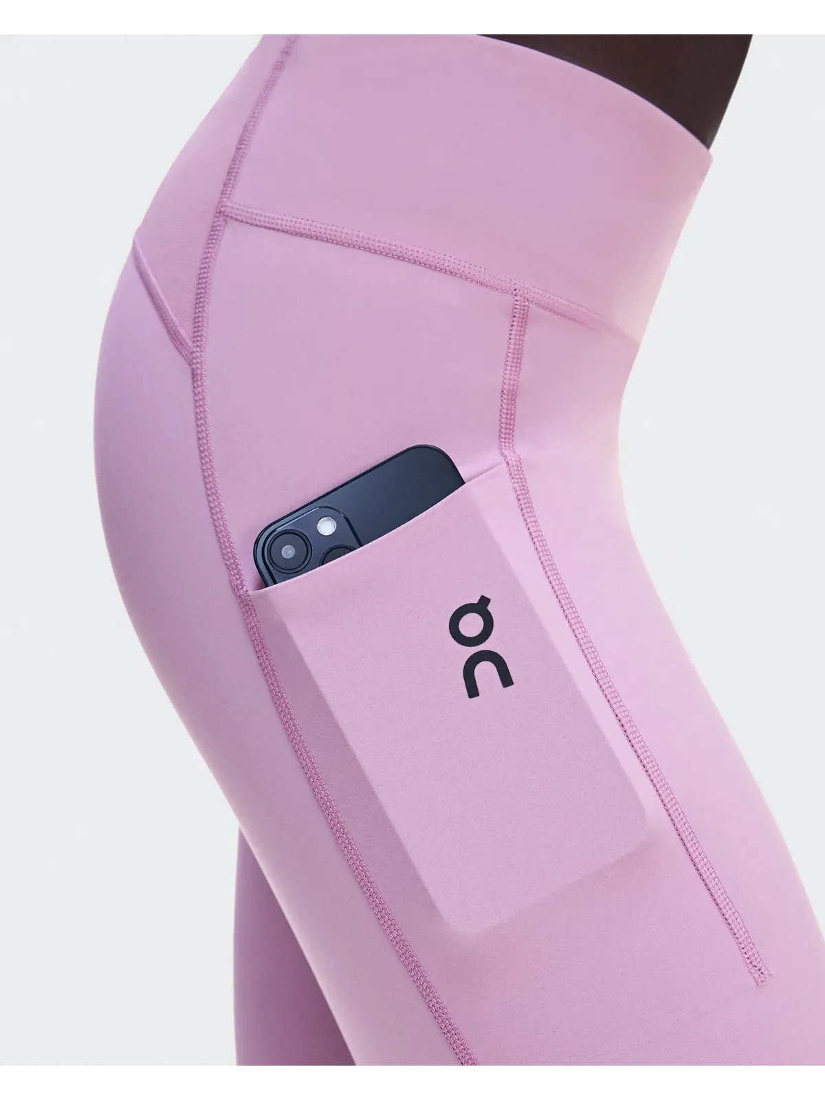Женские леггинсы для бега 7/8 с карманами Performance Tights 7/8 On, Sakura — 9