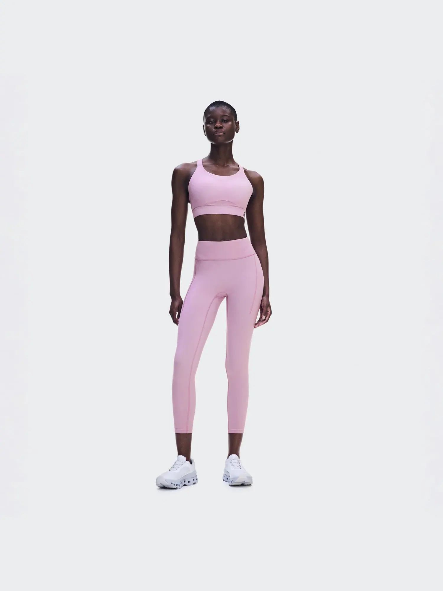 Женские леггинсы для бега 7/8 с карманами Performance Tights 7/8 On, Sakura — 10