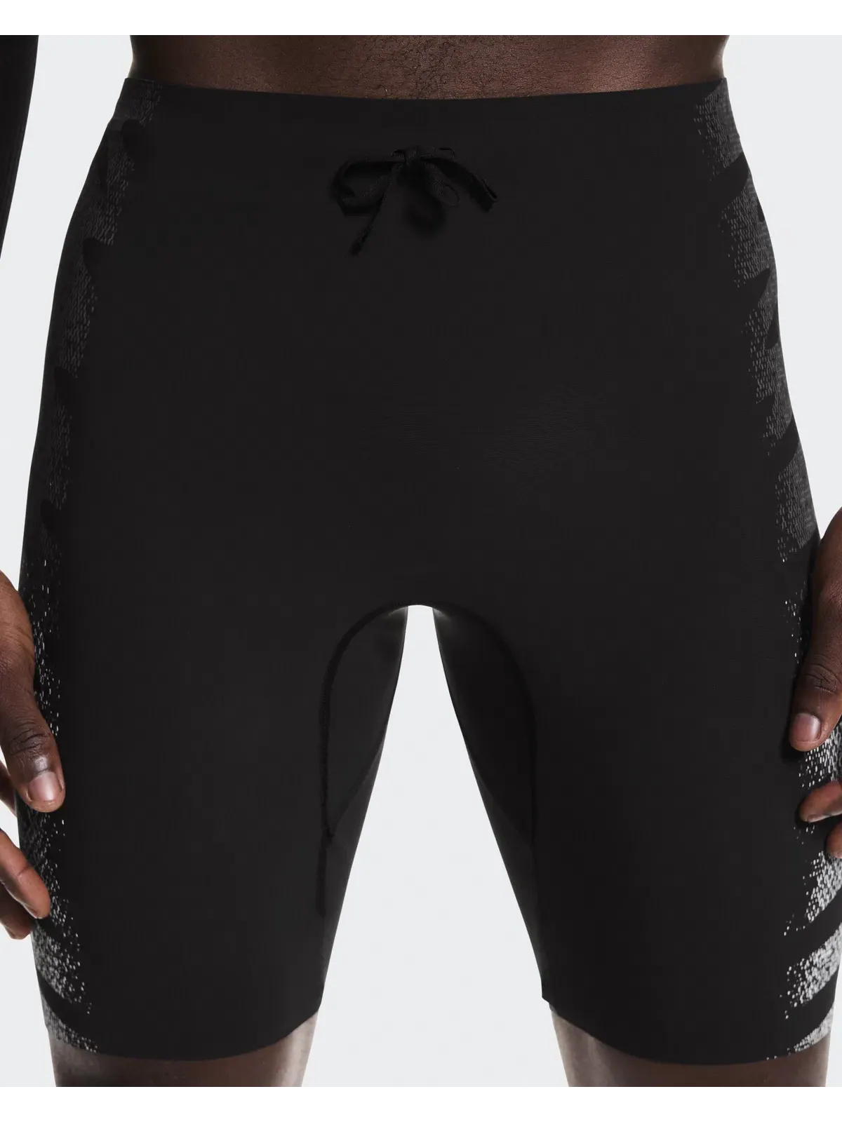 Мужские полулеггинсы беговые с принтом Zero Half Tights On — 5