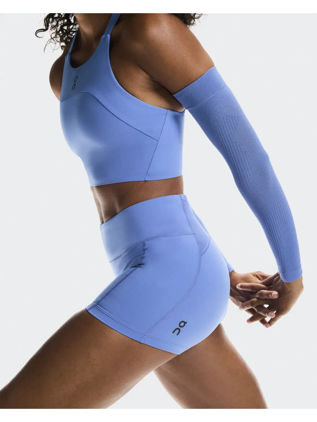 Женские беговые леггинсы с карманом для телефона 3" Performance Tights On, Sailor — 5