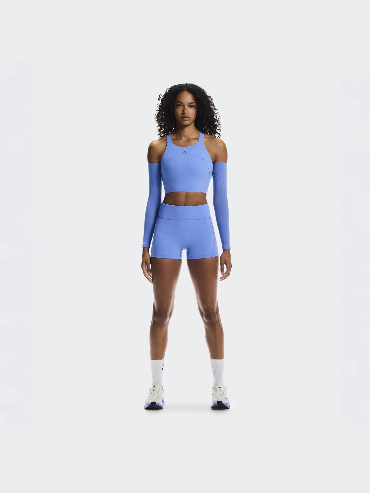 Женские беговые леггинсы с карманом для телефона 3" Performance Tights On, Sailor — 8