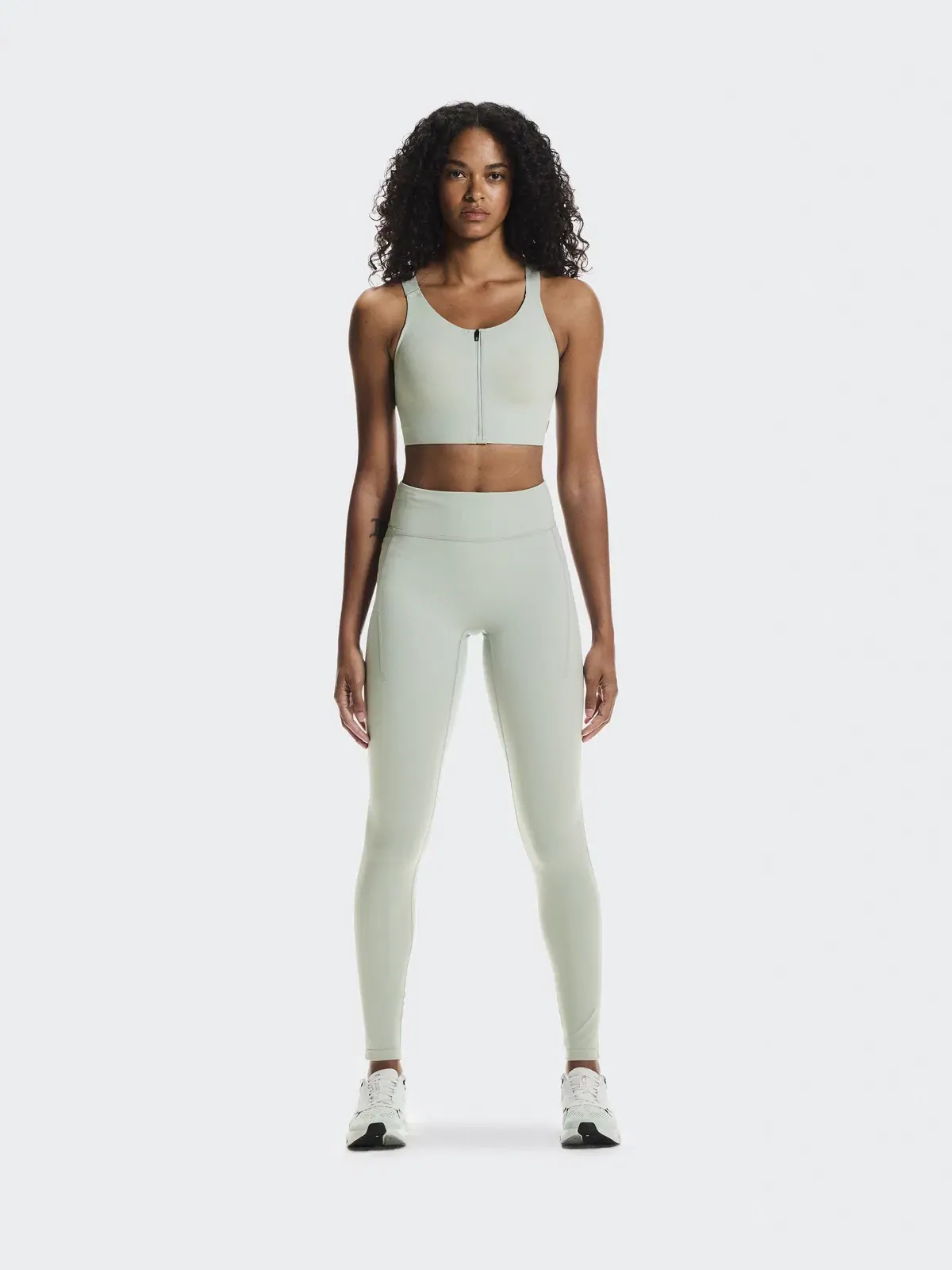 Женские беговые леггинсы с карманами Performance Tights On, Tin — 2