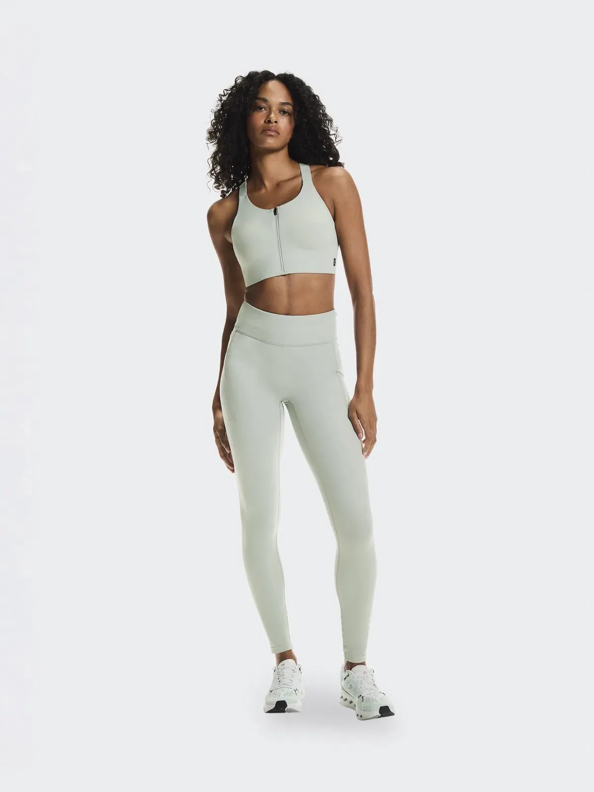 Женские беговые леггинсы с карманами Performance Tights On, Tin — 8