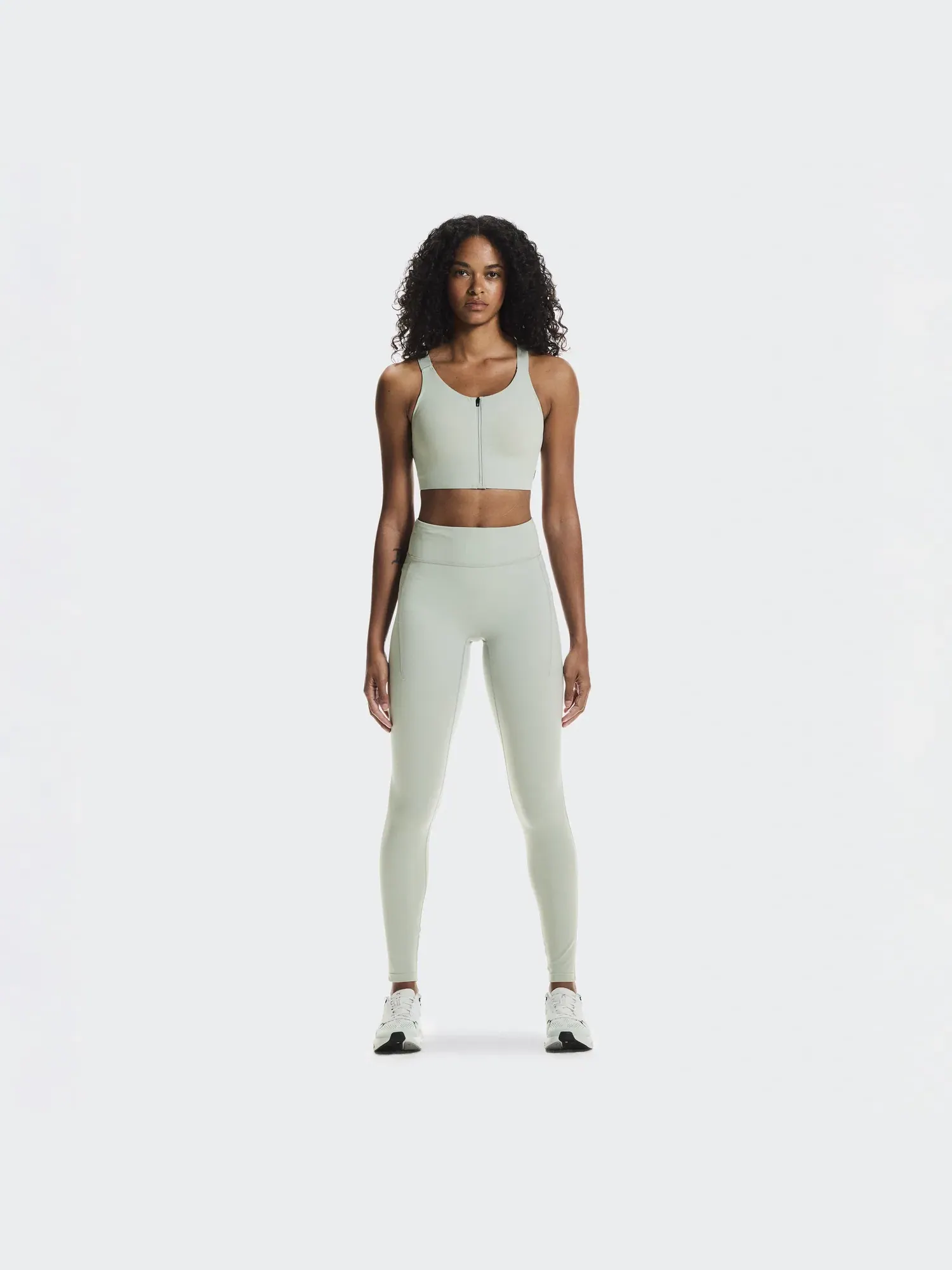 Женские беговые леггинсы с карманами Performance Tights On, Tin — 9