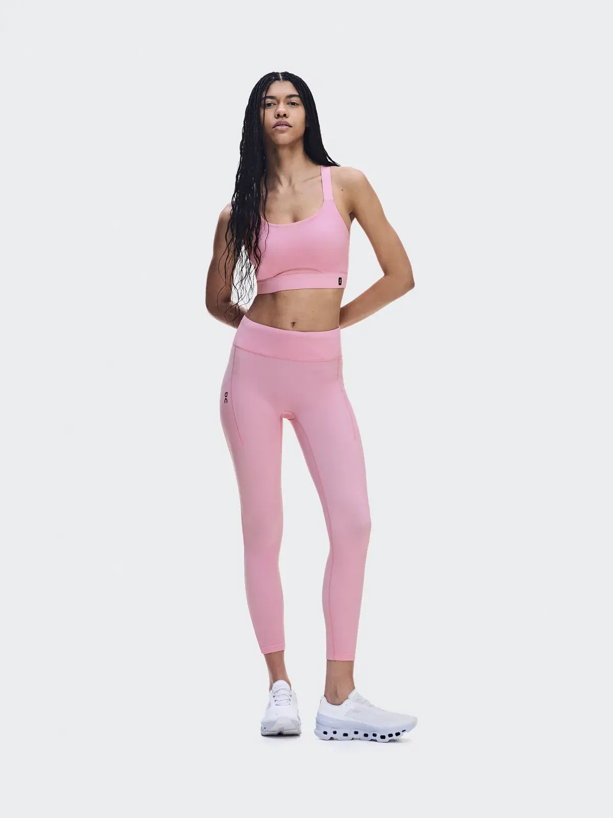 Женские леггинсы для бега 7/8 с принтом Performance Tights 7/8 On — 2