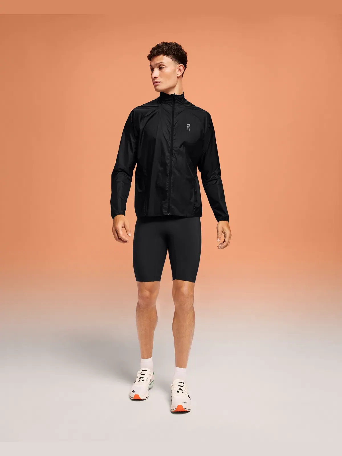 Мужские леггинсы для бега ультралегкие Race Tights Half On — 2