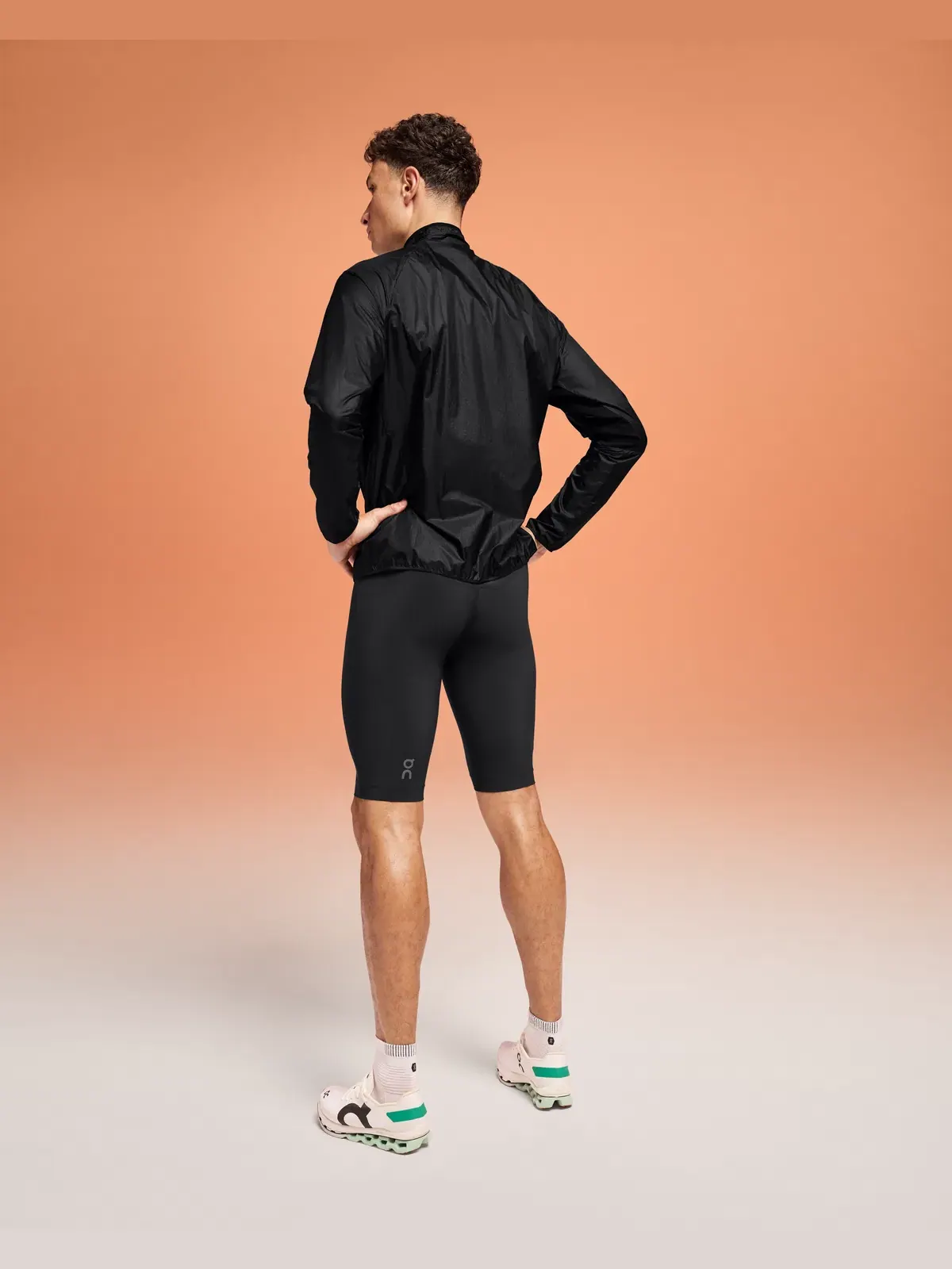 Мужские леггинсы для бега ультралегкие Race Tights Half On — 4