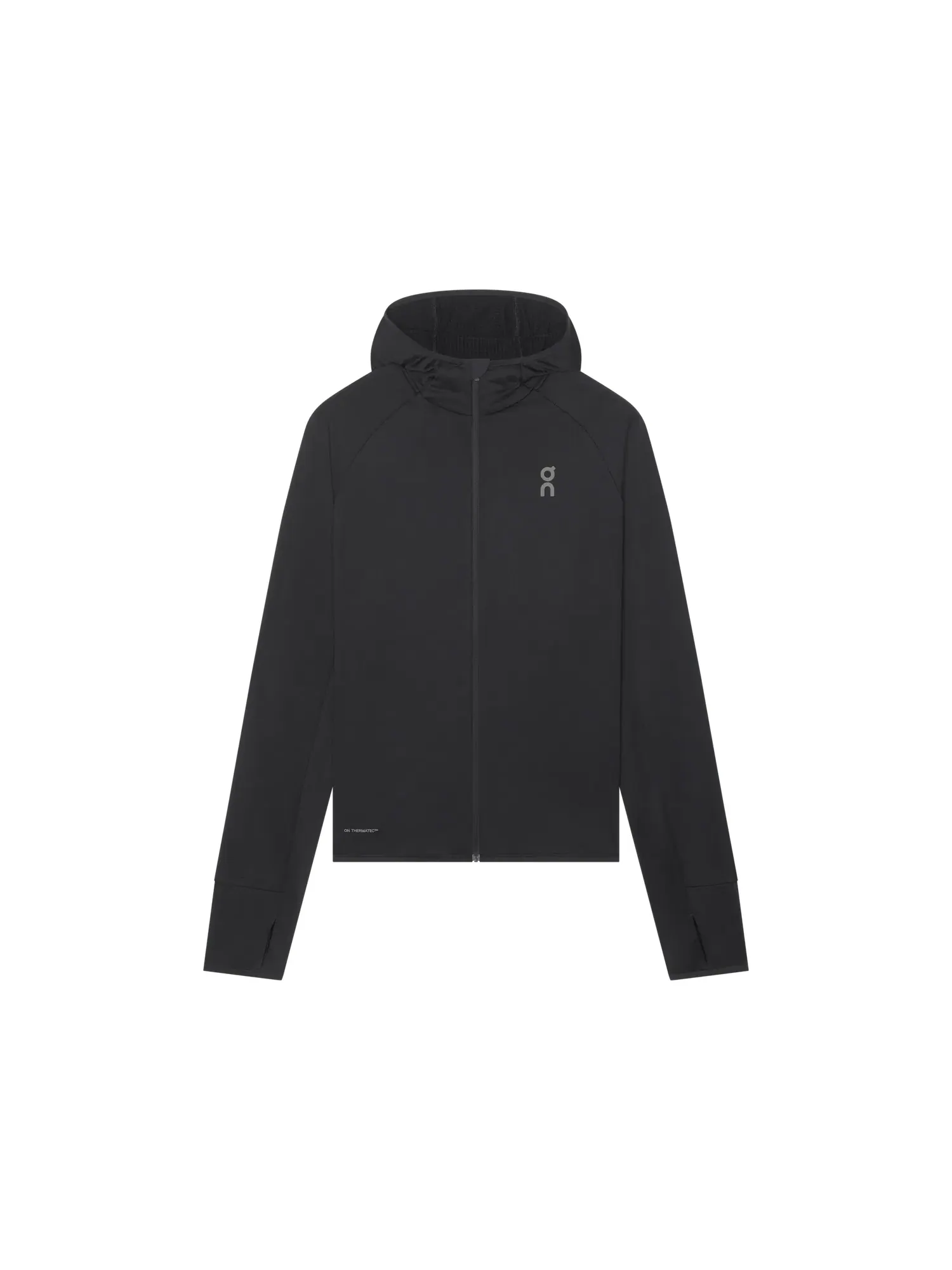 Мужское худи с капюшоном на молнии утепленное Climate Zip Hoodie On
