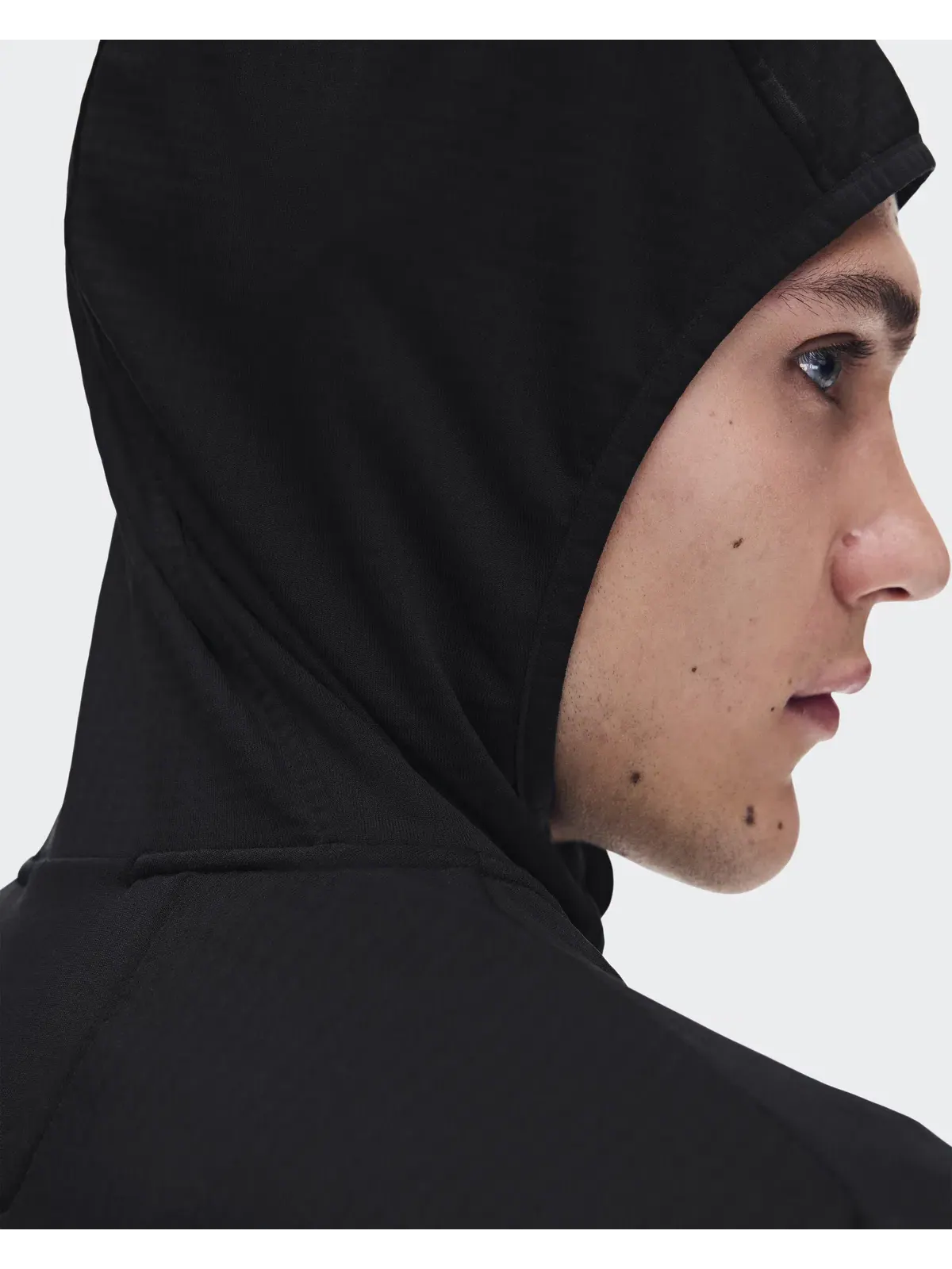 Мужское худи с капюшоном на молнии утепленное Climate Zip Hoodie On — 8