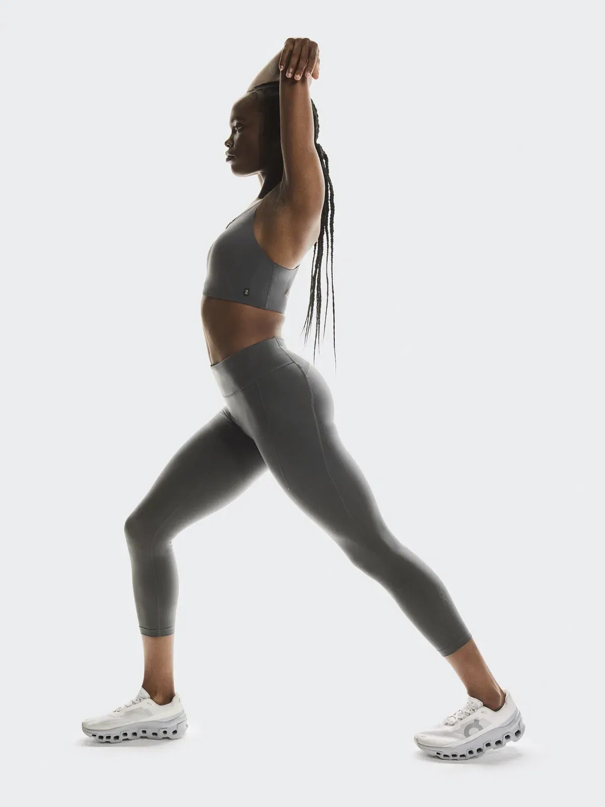 Женские леггинсы для бега 7/8 с карманами Performance Tights 7/8 On — 4