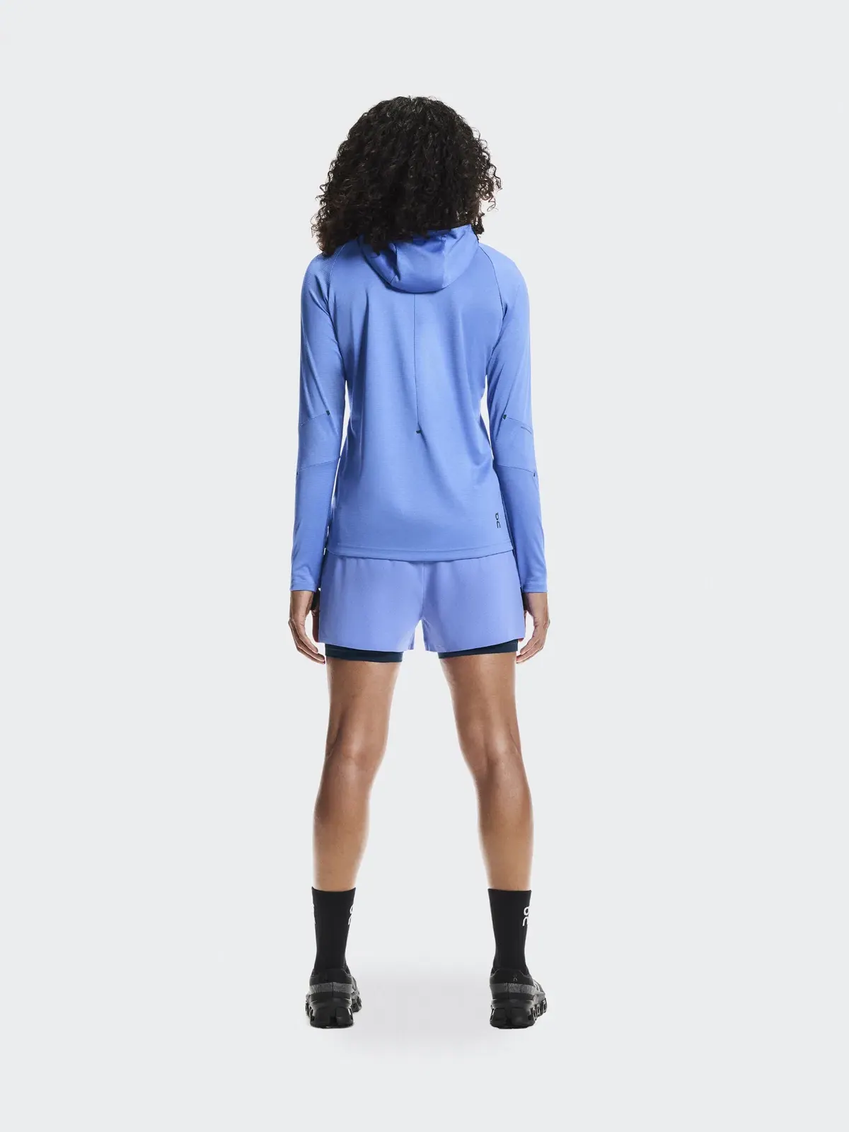 Женское худи на молнии с капюшоном и встроенной балаклавой Climate Zip Hoodie On, Sailor — 3