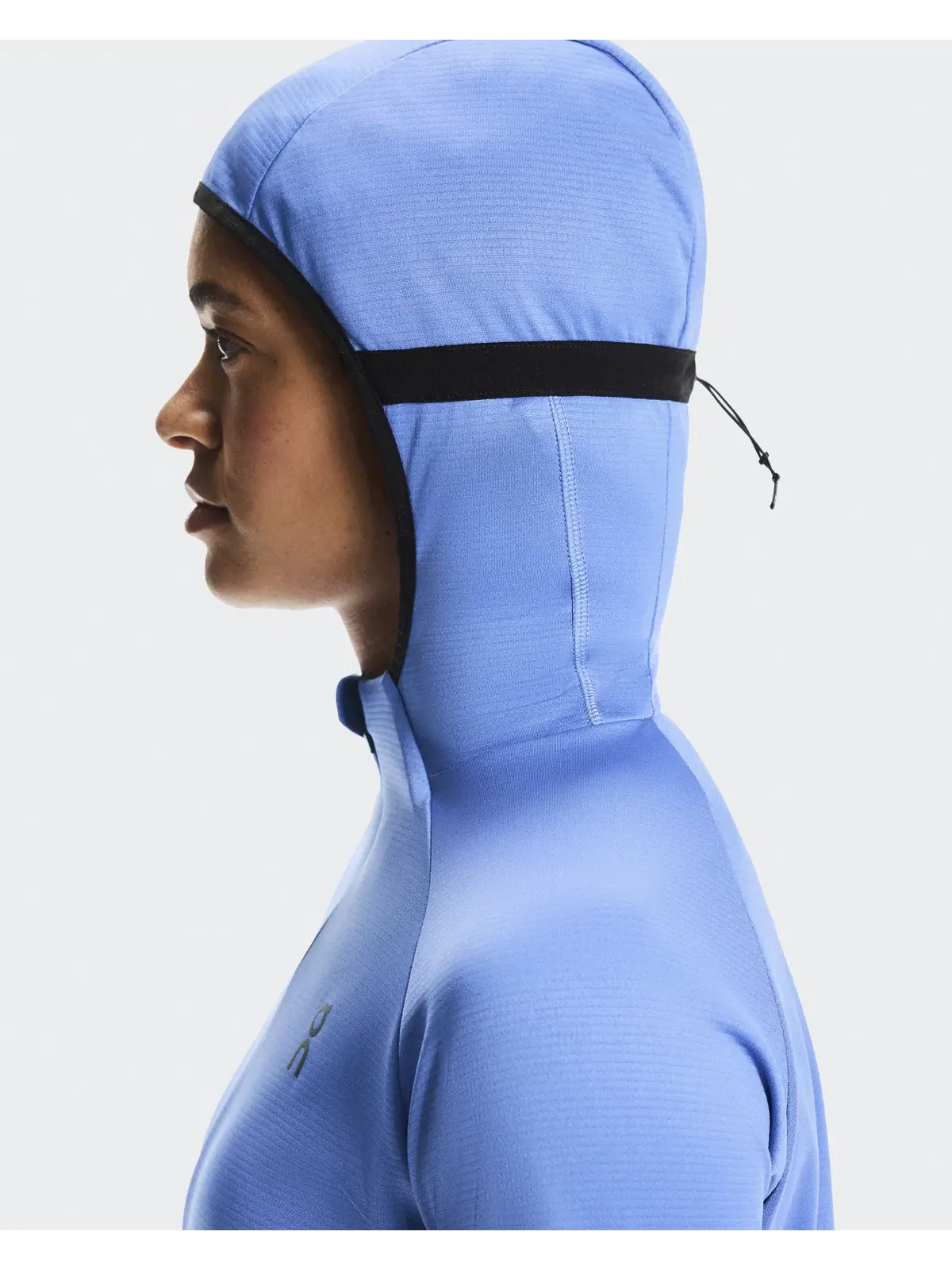 Женское худи на молнии с капюшоном и встроенной балаклавой Climate Zip Hoodie On, Sailor — 8