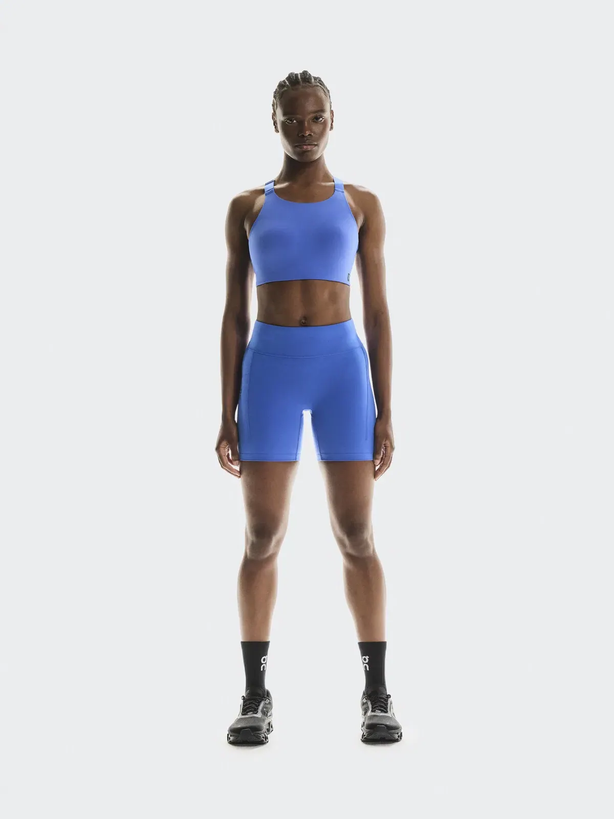 Женский спортивный бюстгальтер высокой поддержки Endurance Bra On, Zaffre — 2