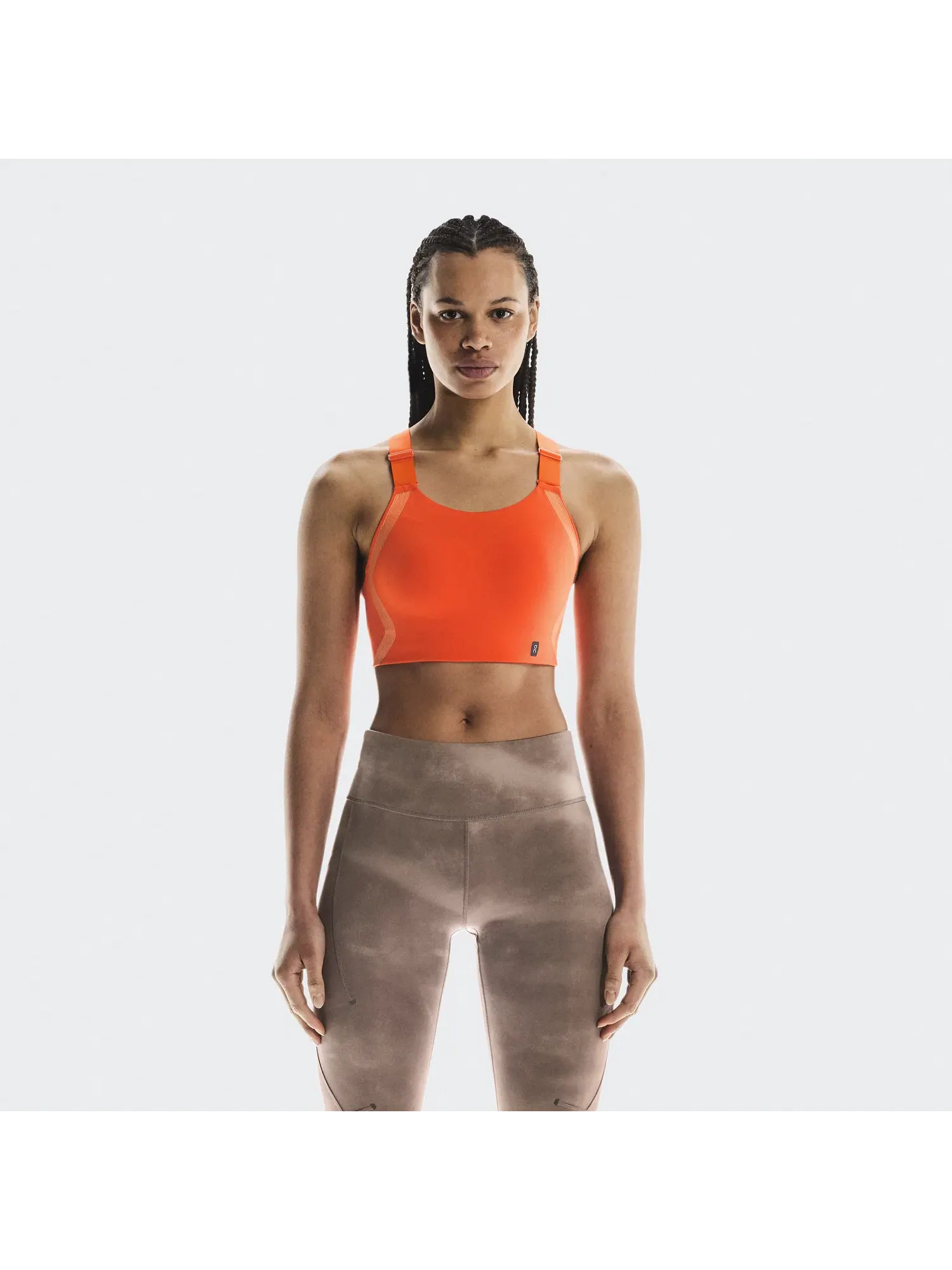 Женский спортивный бюстгальтер со средней поддержкой Performance Flex Bra On — 6