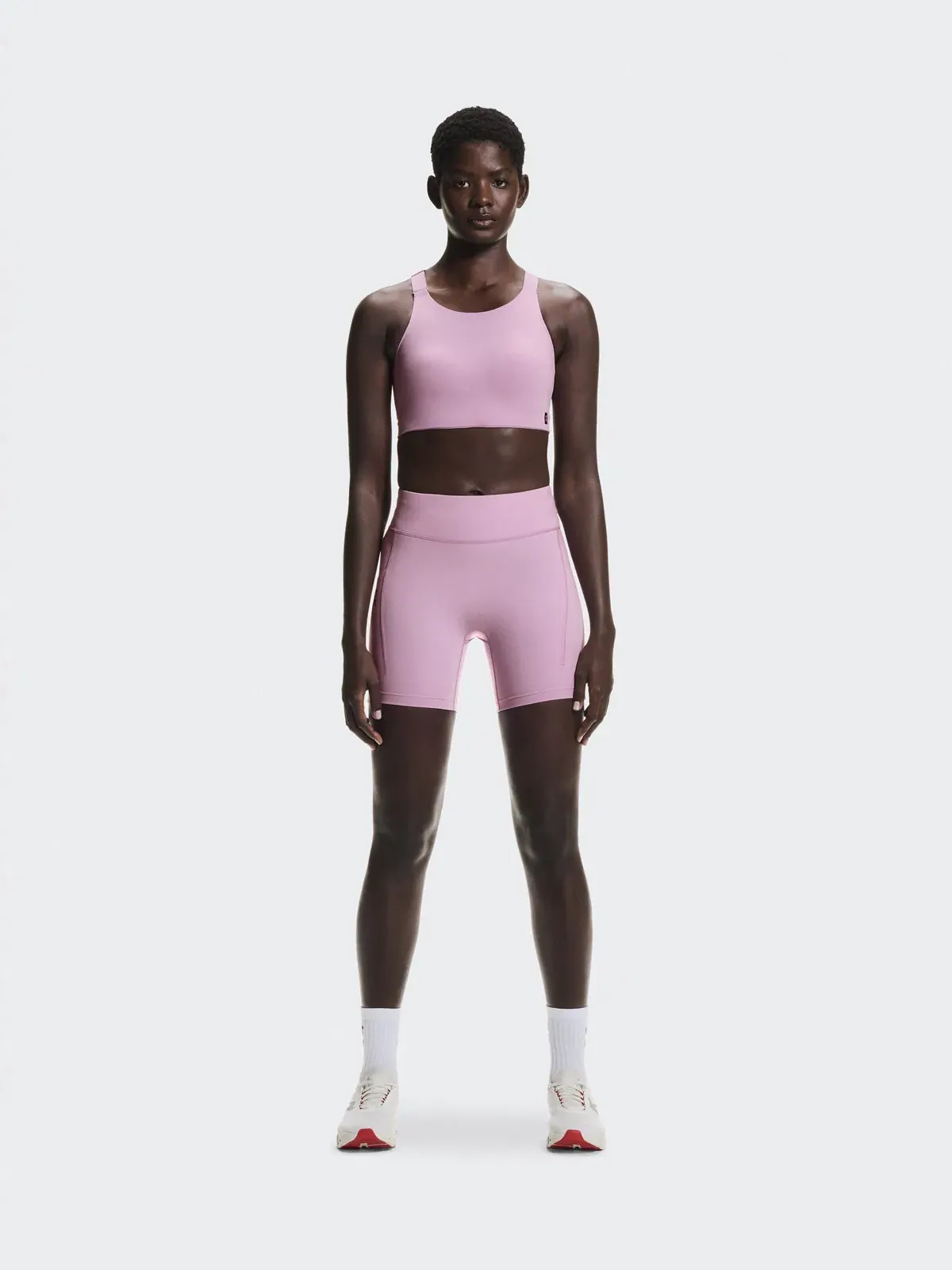 Женский спортивный бюстгальтер высокой поддержки с чашечками Endurance Bra, On, Sakura — 2