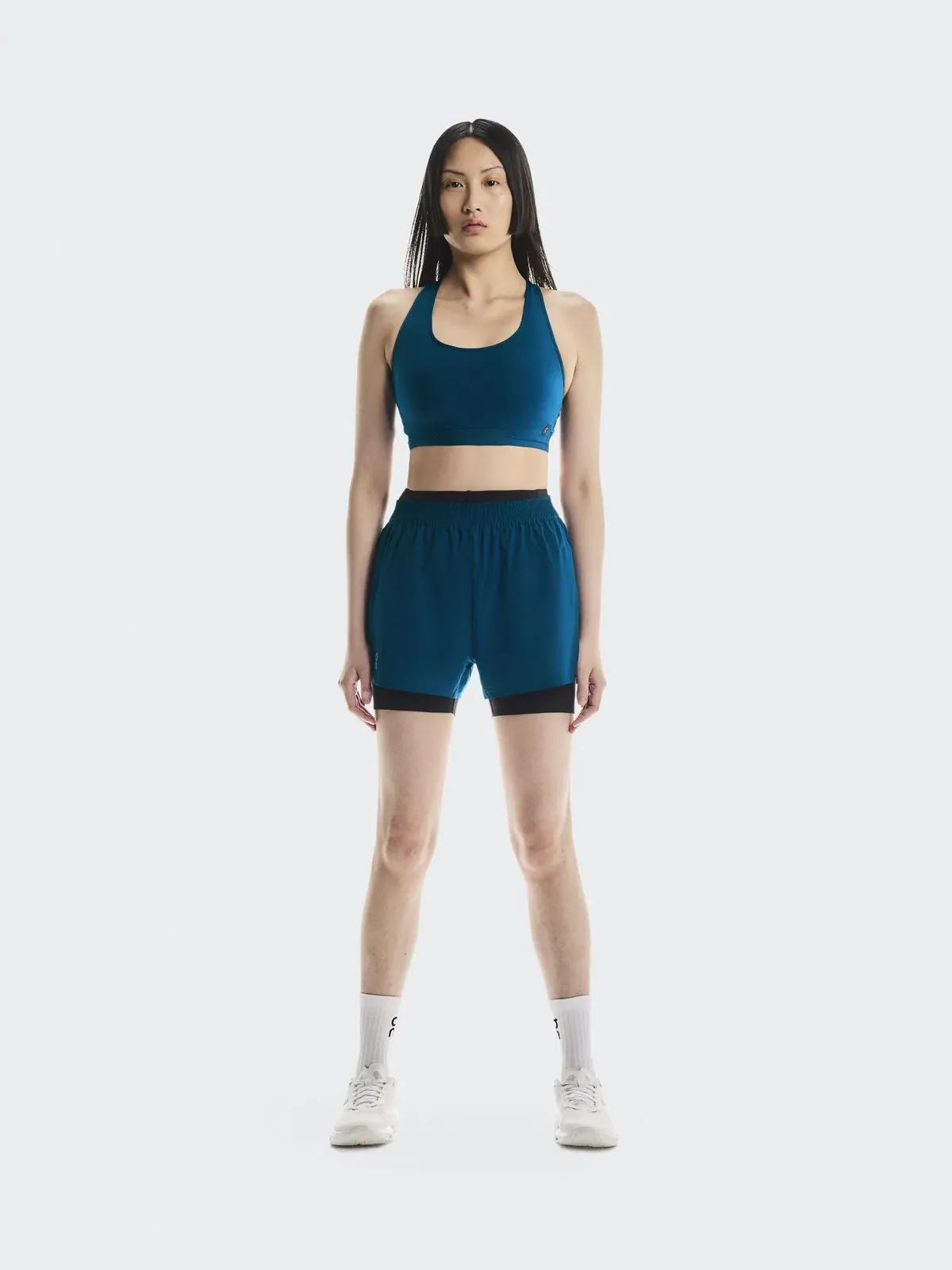 Женский спортивный топ с поддержкой средней степени Train Bra On, Tempest — 2