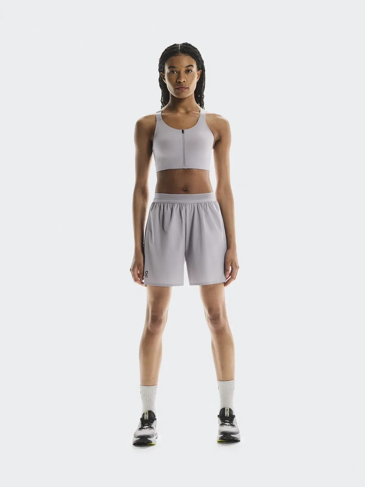 Женский спортивный бра с высокой поддержкой и молнией спереди Endurance Bra Zip On — 2