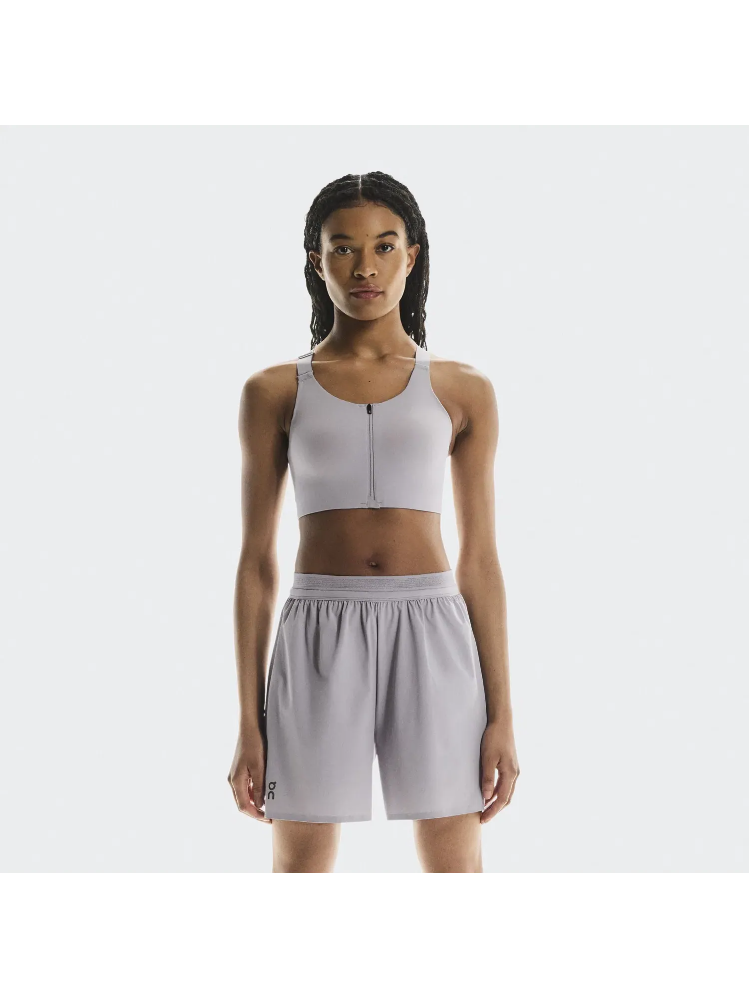 Женский спортивный бра с высокой поддержкой и молнией спереди Endurance Bra Zip On — 6