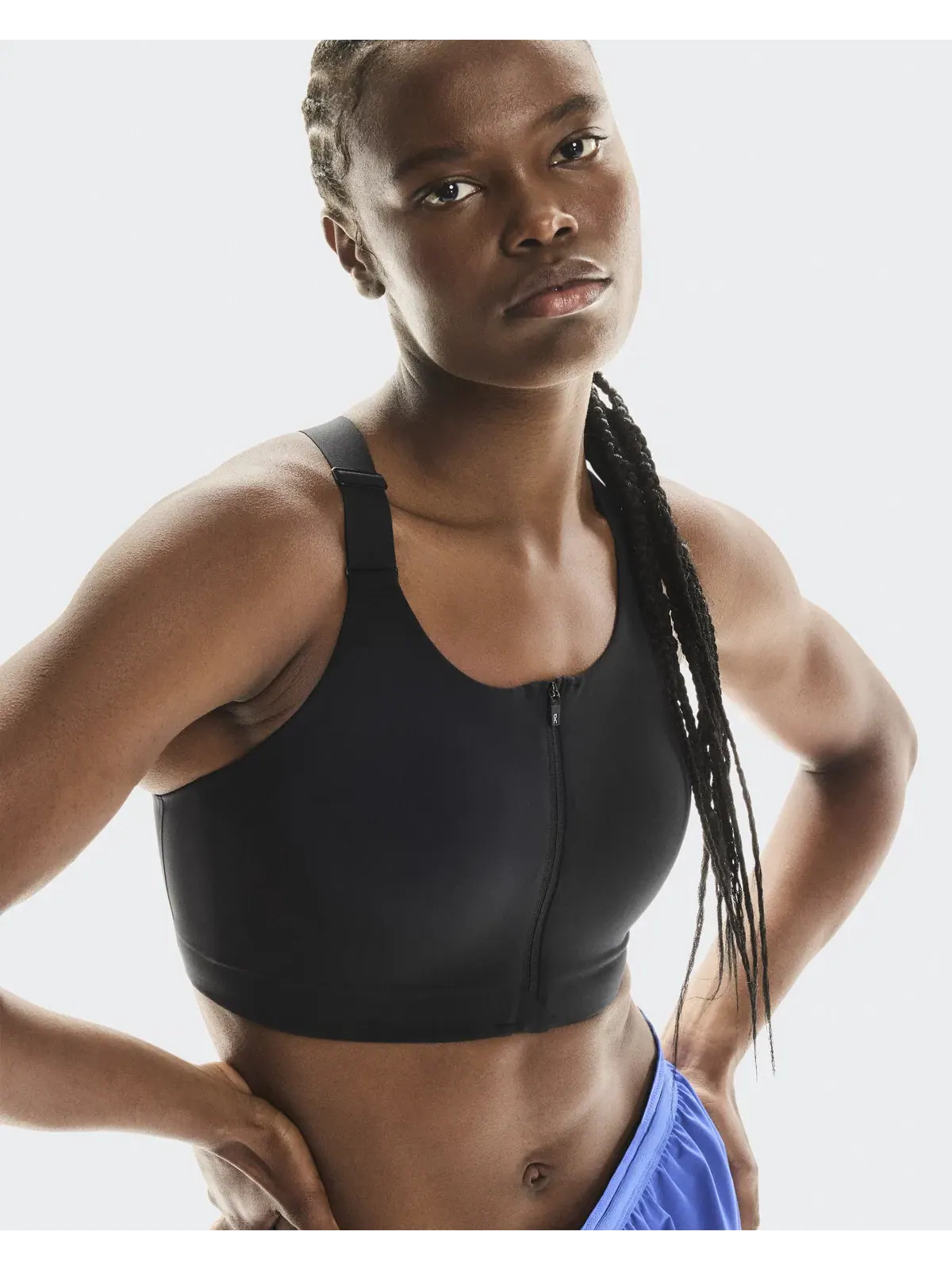 Женский спортивный бюстгальтер с высокой поддержкой и молнией спереди Endurance Bra Zip On — 4
