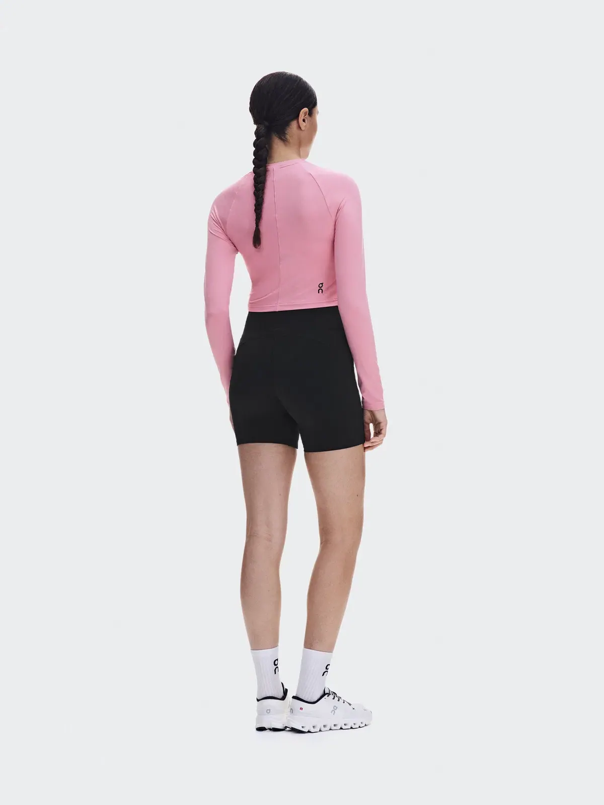 Женский кроп-топ с длинным рукавом Studio Long-T Crop On — 4