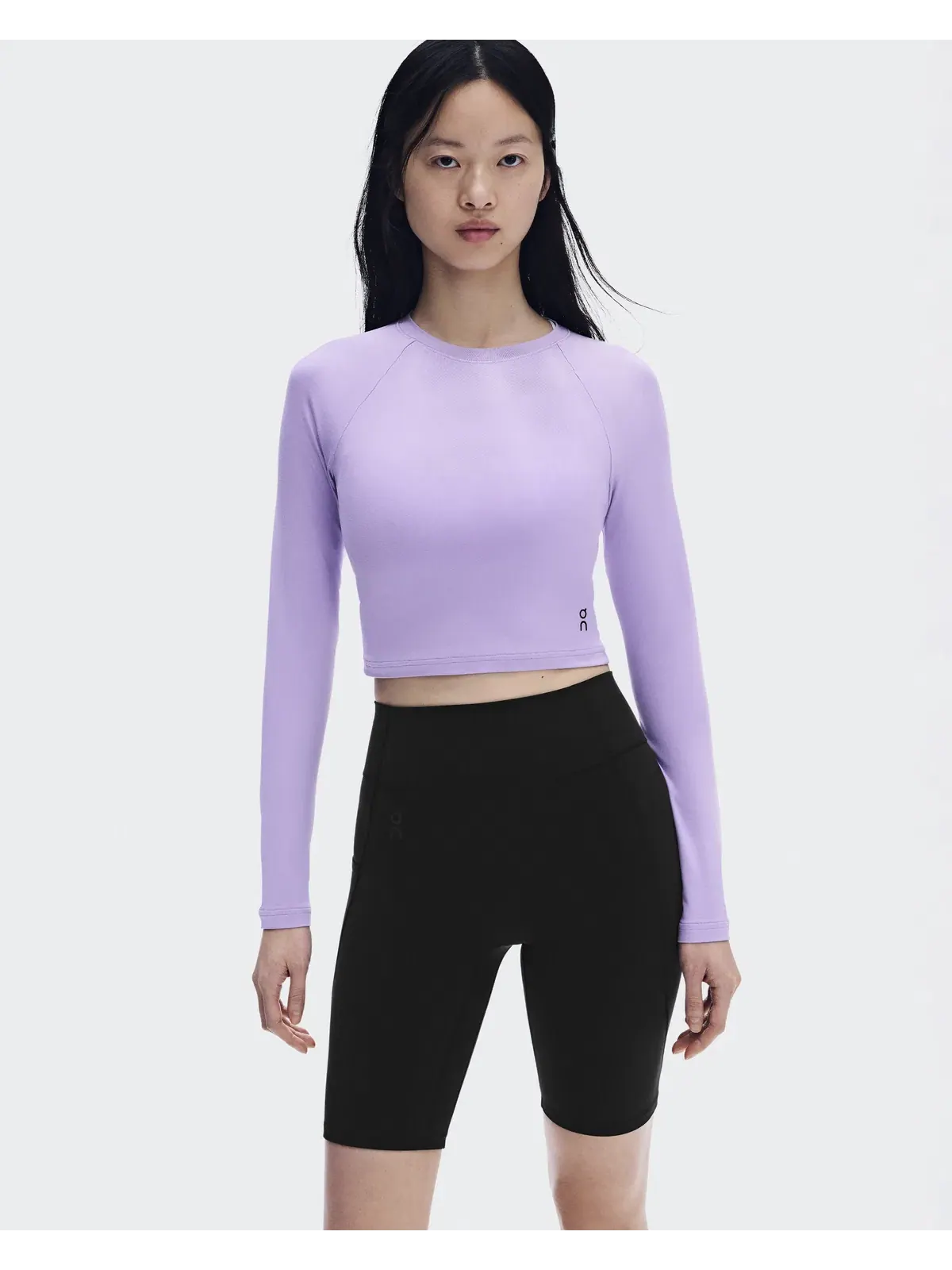 Женский кроп-топ с длинным рукавом Studio Long-T Crop On, Bloom — 3
