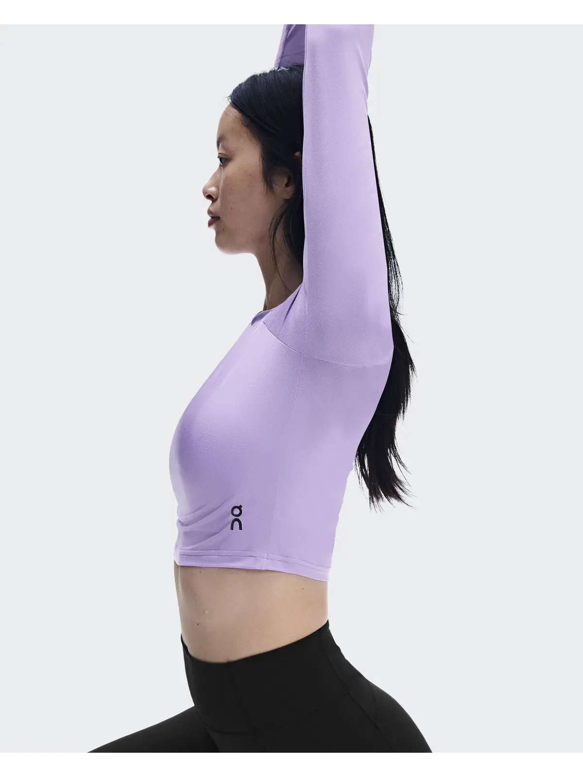 Женский кроп-топ с длинным рукавом Studio Long-T Crop On, Bloom — 7
