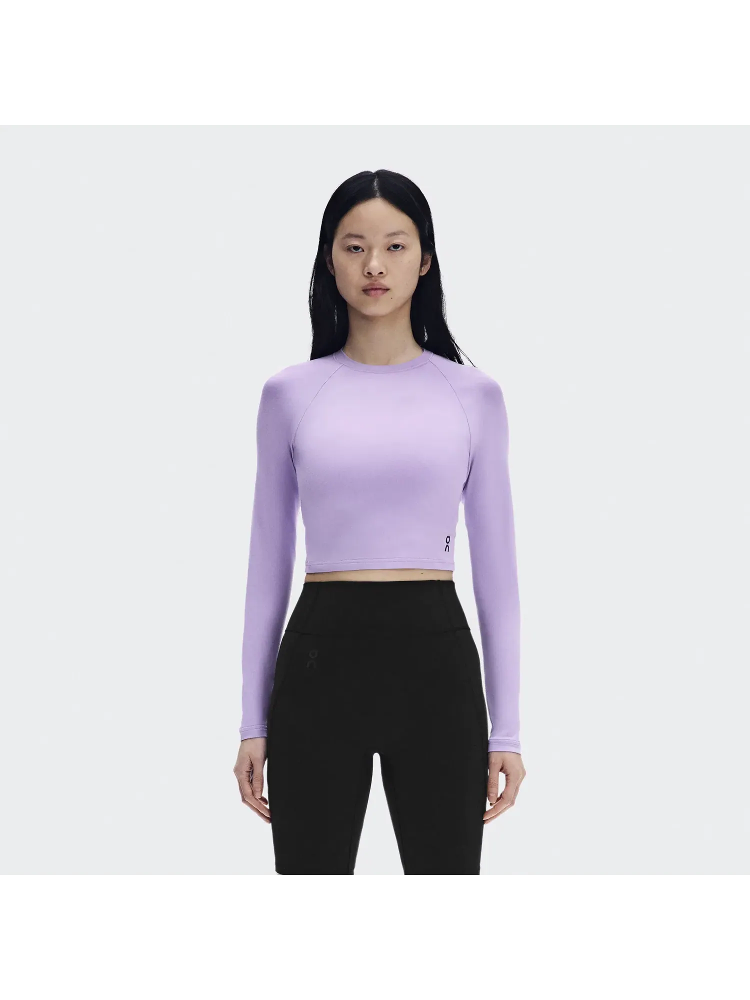 Женский кроп-топ с длинным рукавом Studio Long-T Crop On, Bloom — 8