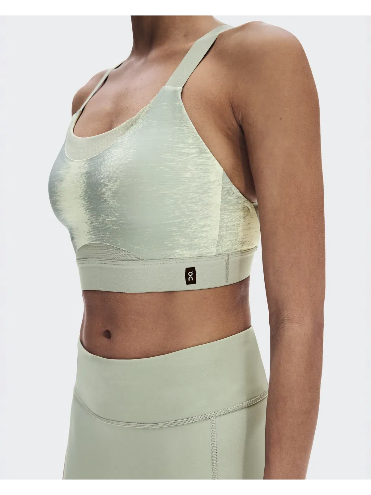 Женский спортивный бра Performance Bra Terra On, Seedling Tin — 5