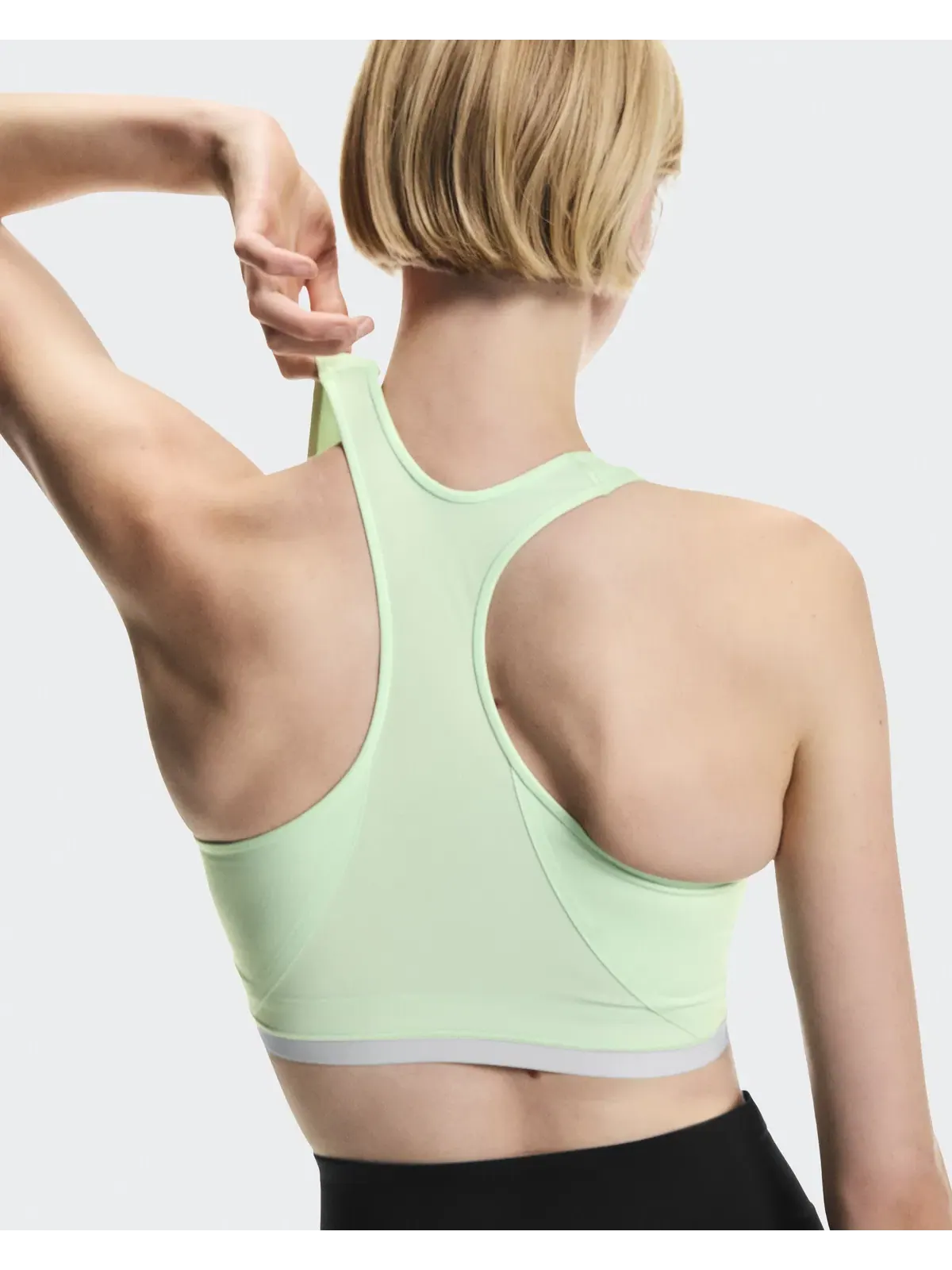 Женский спортивный бюстгальтер с рацербеком и легкой подкладкой Train Bra On, Creek — 5