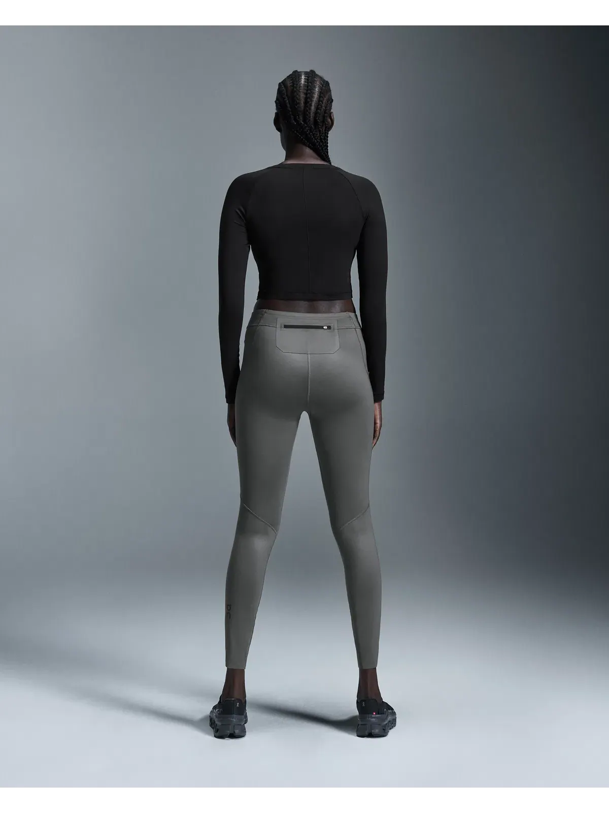 Женский кроп-топ с длинным рукавом Studio Long-T Crop On — 3