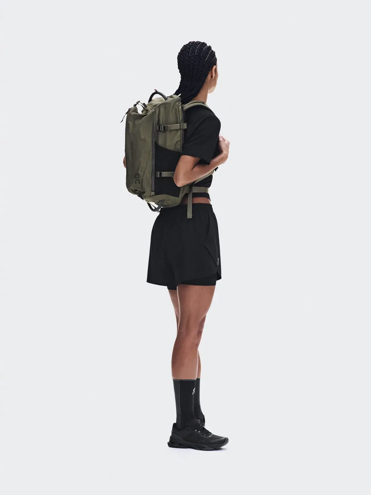 Спортивный рюкзак 30 л с отделением для ноутбука Speed Pack 30L On — изображение 5 из 11, оливковый/черный
