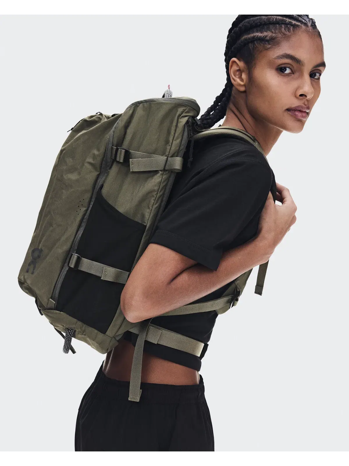 Спортивный рюкзак 30 л с отделением для ноутбука Speed Pack 30L On — изображение 8 из 11, оливковый/черный