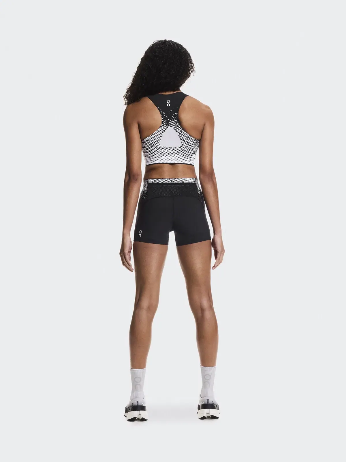 Женские беговые шорты-леггинсы с принтом Zero Short Tights On — 3