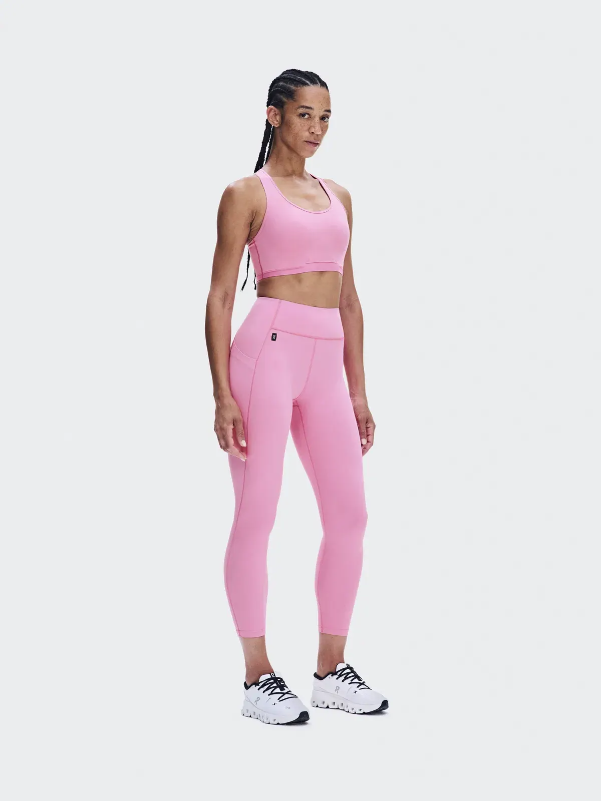 Женские леггинсы для тренировок с высокой посадкой Train Tights 7/8 On — 2