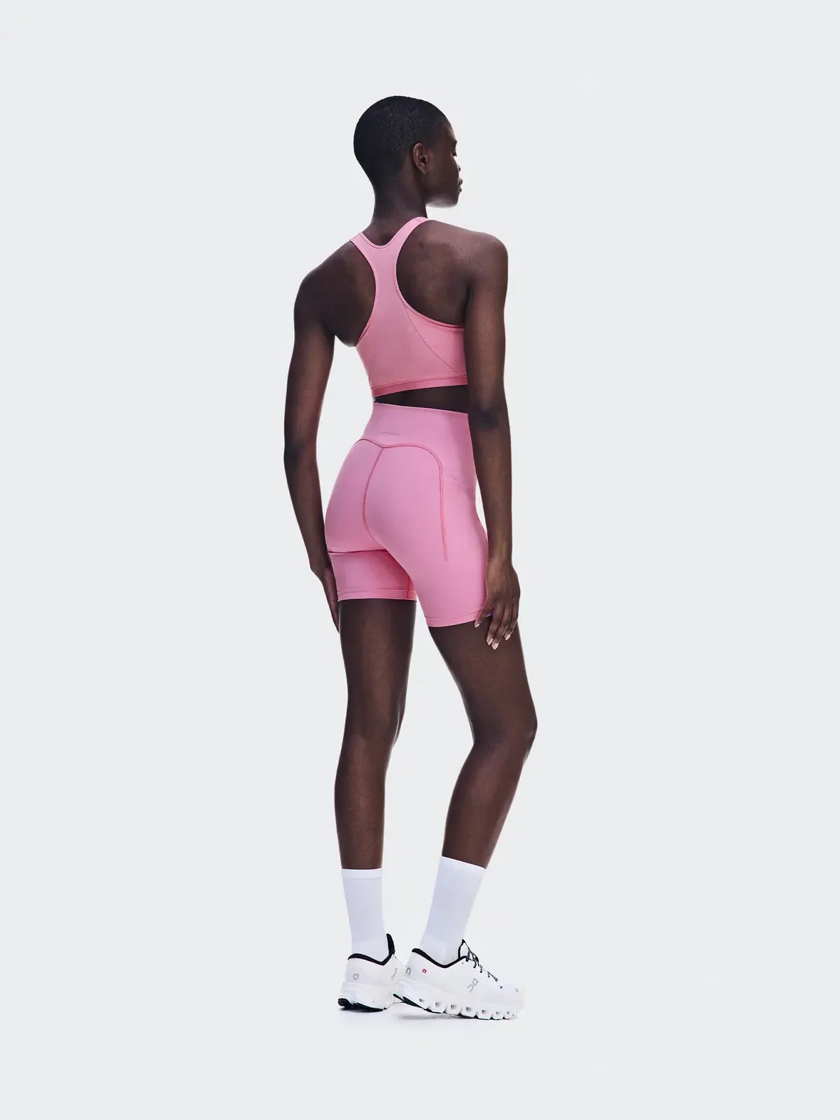 Женские шорты-леггинсы для тренировок с высокой посадкой Train Tights Short 6" On — 4