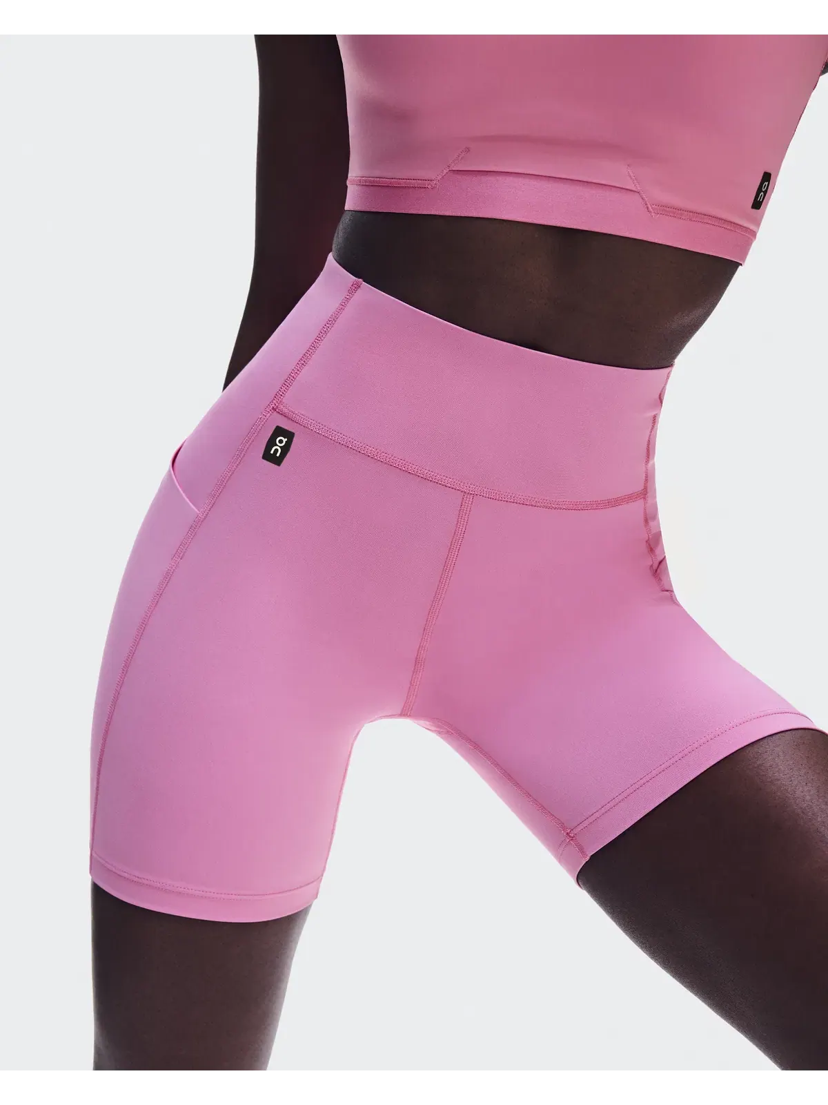Женские шорты-леггинсы для тренировок с высокой посадкой Train Tights Short 6" On — 5