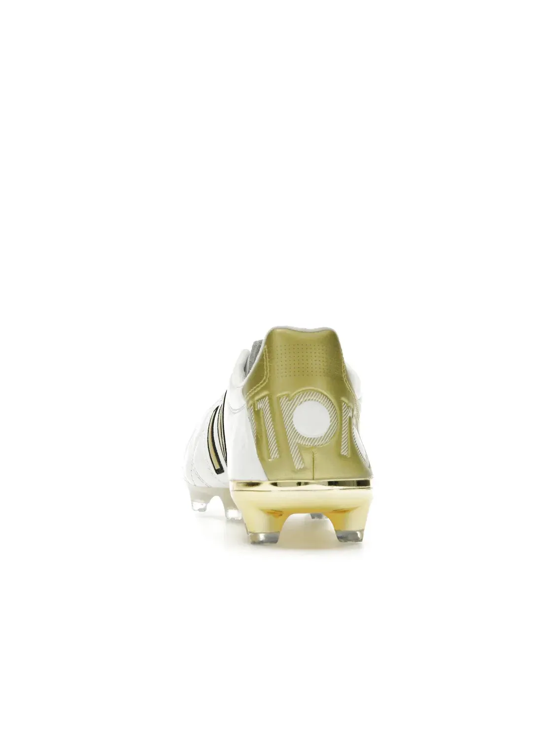 Мужские бутсы с кожаным верхом Adidas 11Pro FG Cloud White/Core Black/Gold Metallic — изображение 4 из 4