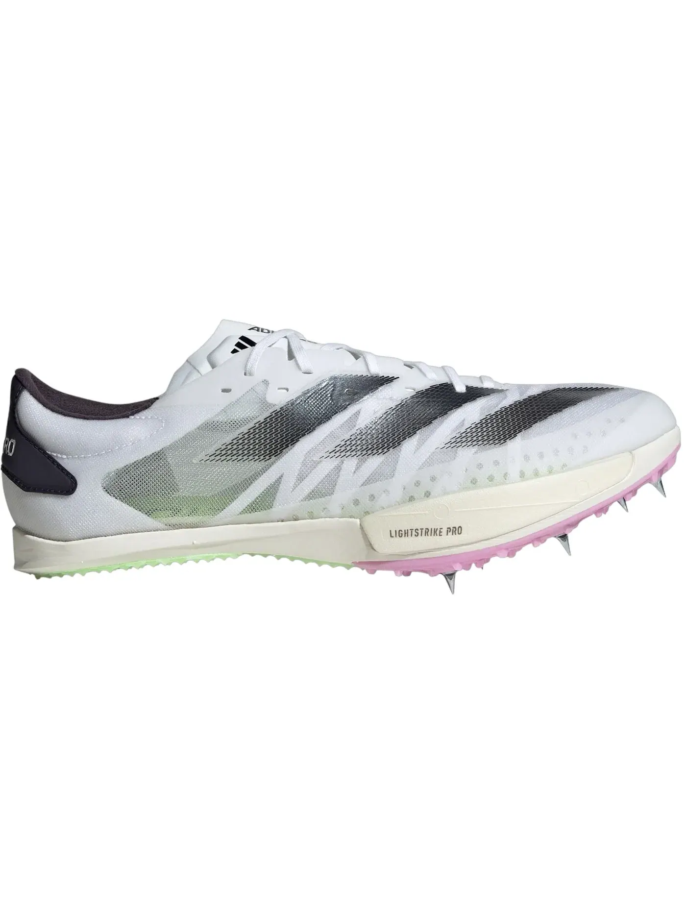Мужские бутсы Adizero Ambition Adidas — изображение 1 из 1, белый/черный/зеленый