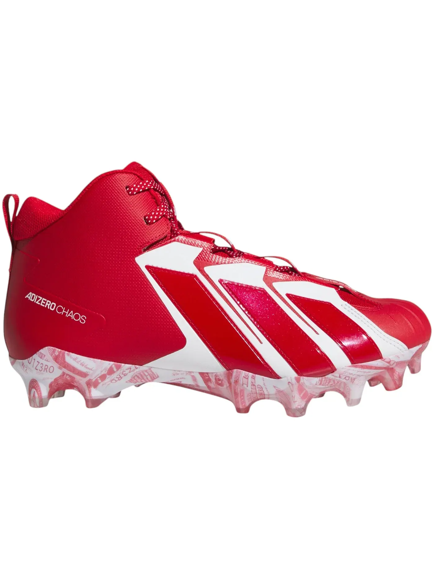Мужские бутсы с длинным рукавом Adizero Chaos II SMU Adidas — изображение 1 из 1, красный красный белый