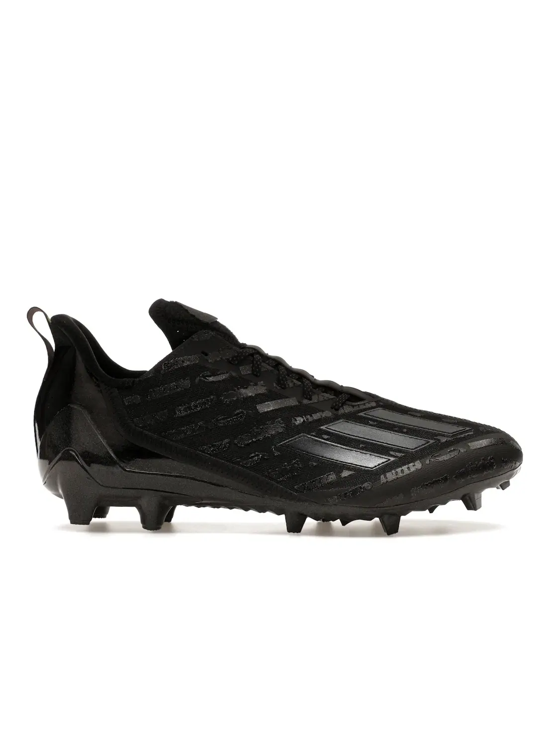 Мужские бутсы Adizero Cleats Adidas — изображение 1 из 4, черный/черный/серый